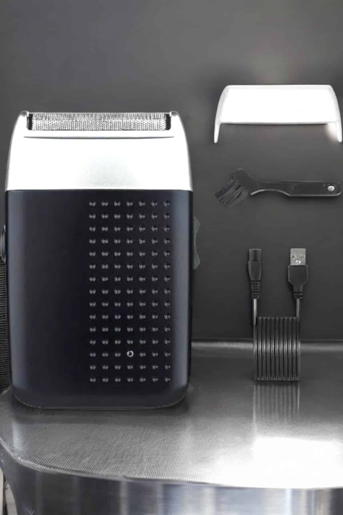 tıraş makinesi Sinek Kaydı Paslanmaz Çelik Taşınabilir Şarjlı - Lisinya