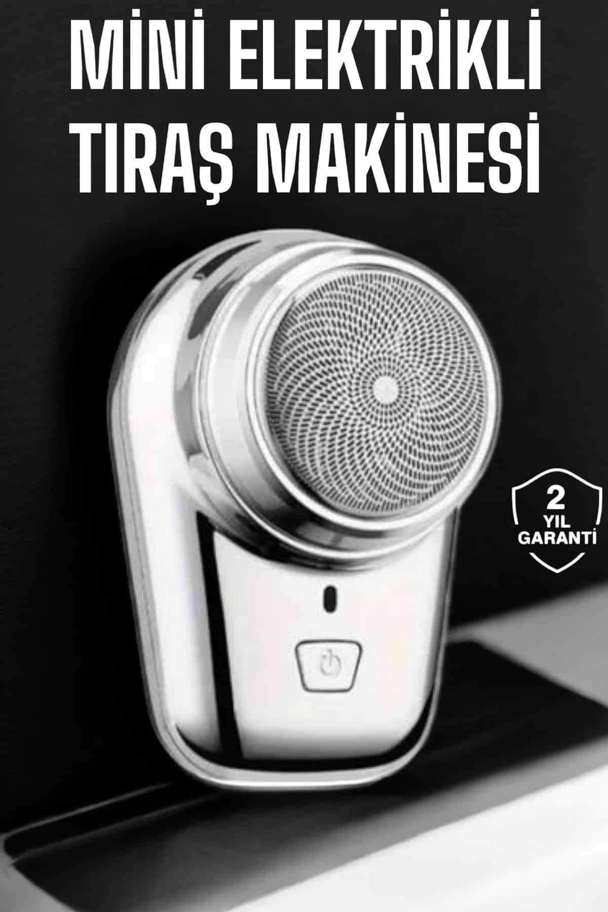 Seyahat Tipi Tıraş Makinesi Taşınabilir Kablosuz Mini Paslanmaz Çelik - Lisinya