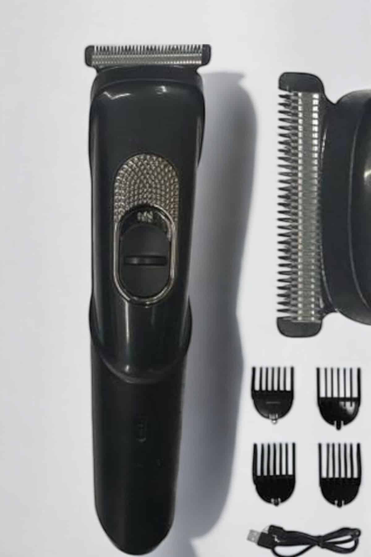 Saç Sakal Lazer Epilasyon Öncesi Tüy Kısaltma Makinesi Unısex 4 Taraklı - Lisinya