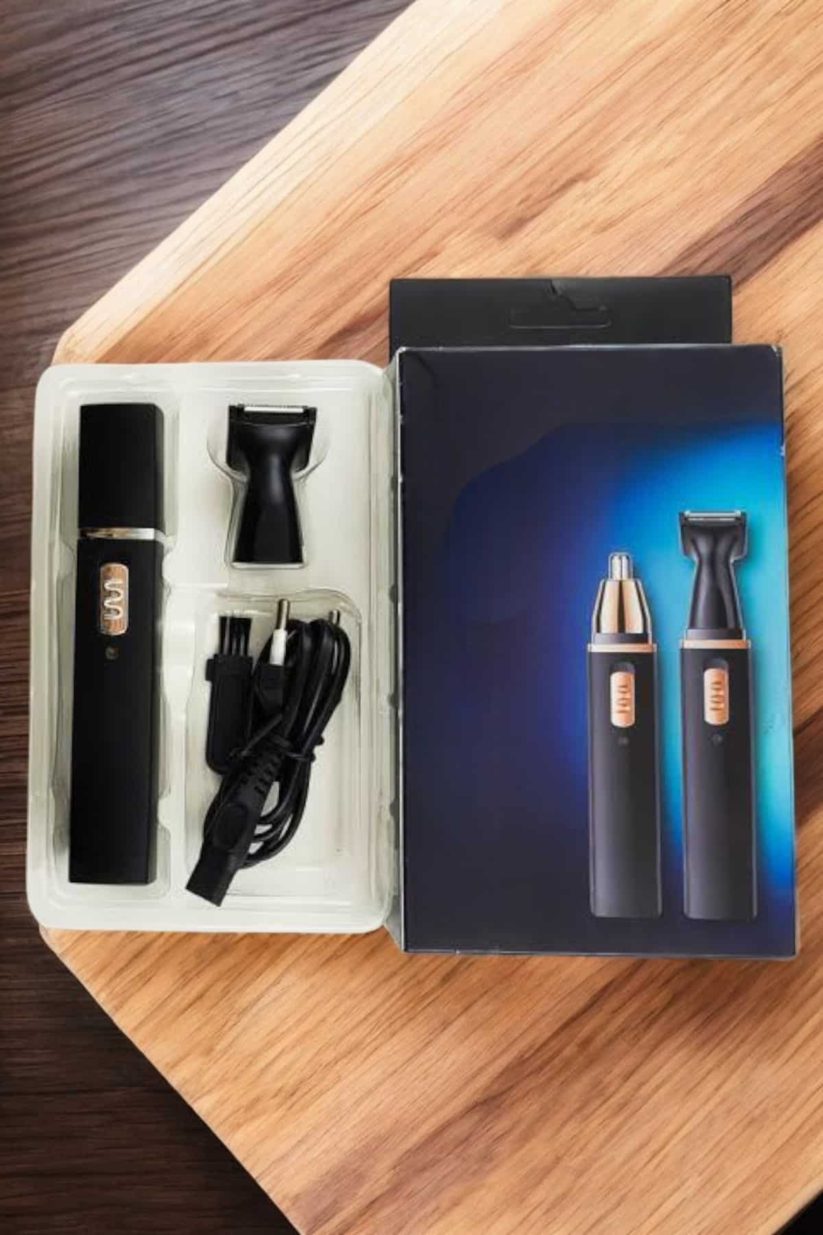 Seyahat Tipi Mini Taşınabilir Siyah Burun Kulak Yanak Kıl ve Tüy Temizleme Makinesi - Lisinya