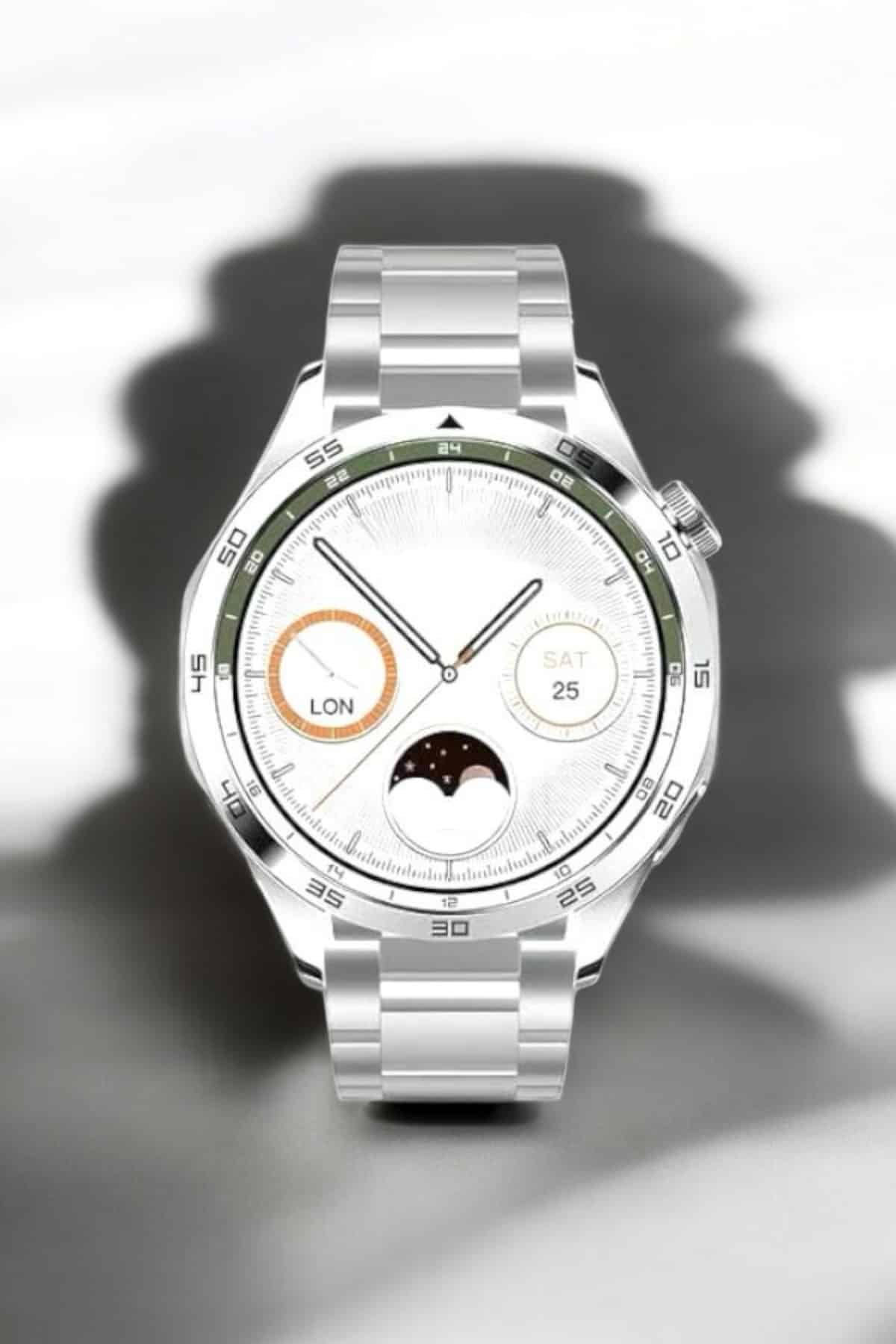 Akıllı Saat Titreşimli Amoled Ekran Uyku ve Sağlık Takibi Sesli Görüşme - Lisinya