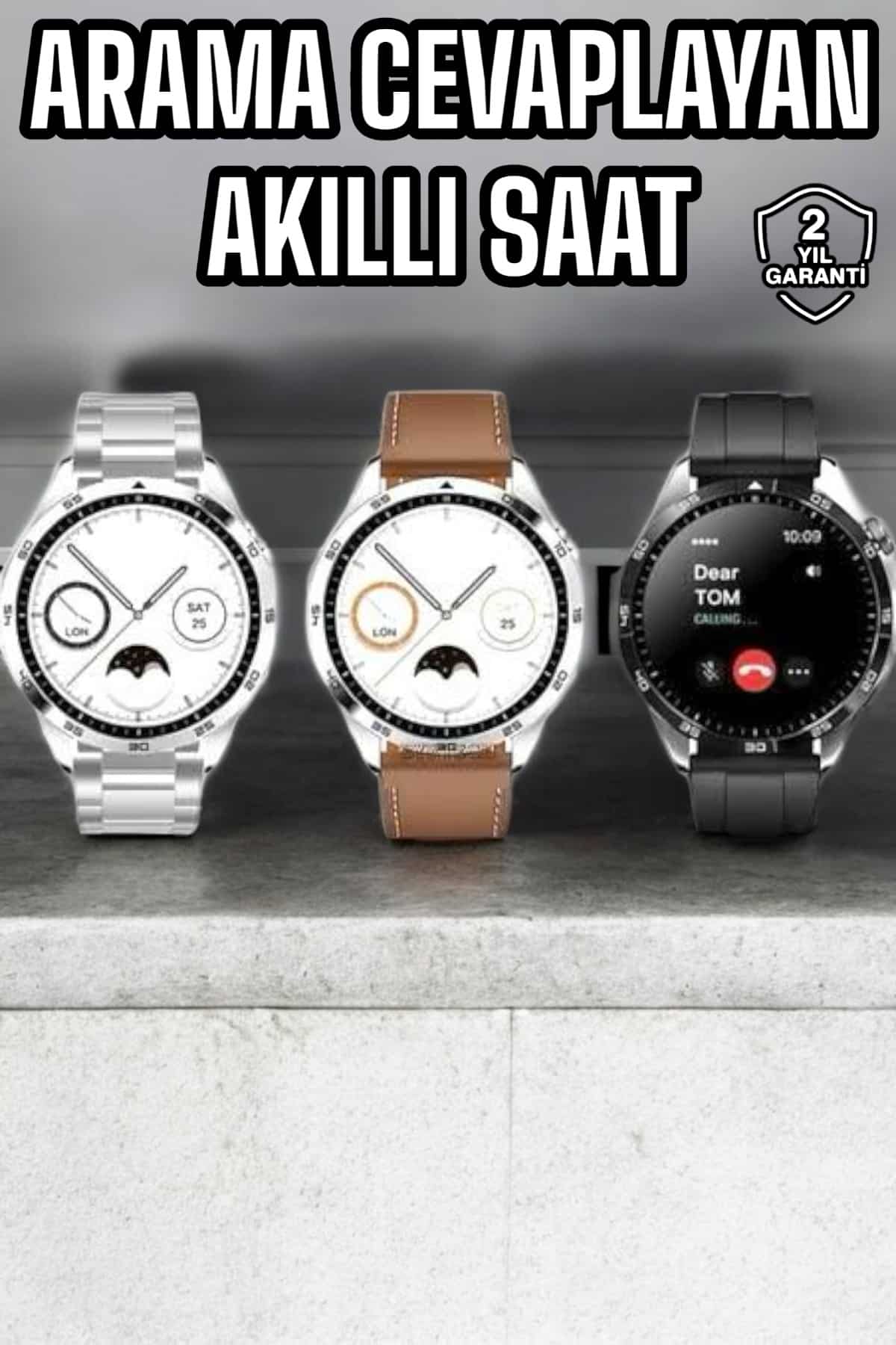 Akıllı Saat Bildirim Görme Sesli Görüşme Çoklu Kordon GPS Takibi - Lisinya