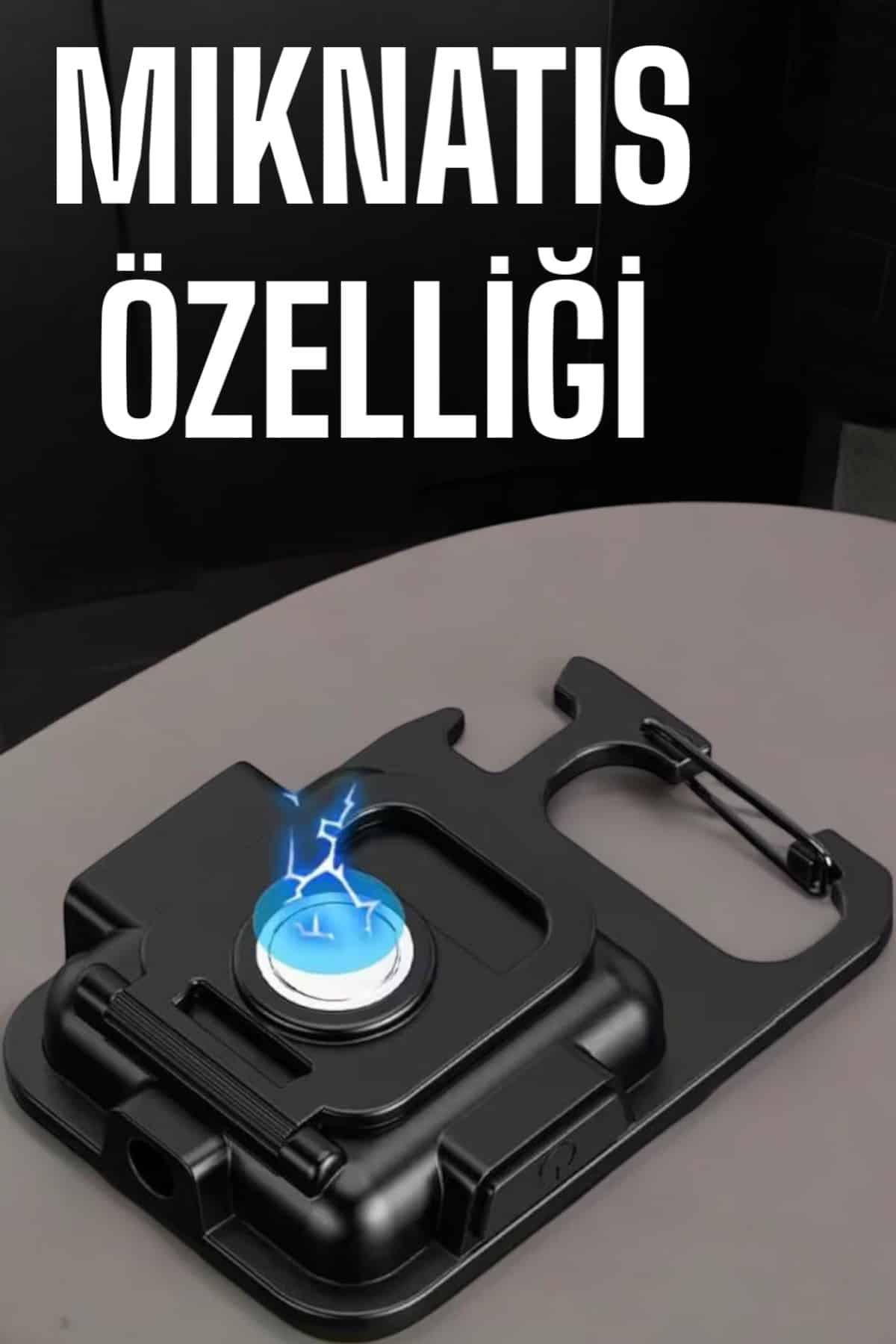 Kamp Işığı Çok Fonksiyonlu Taşınabilir Anahtarlık Kapak Açma Manyetik Özelliği - Lisinya
