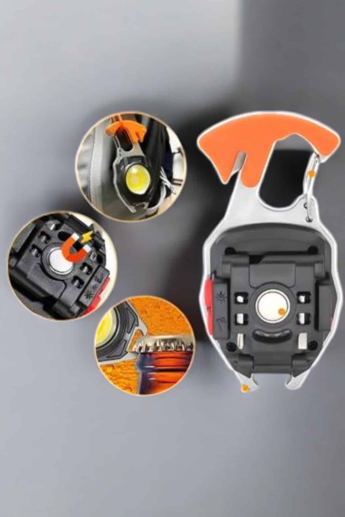 El Feneri Acil Işık Seti Tornavida Düdük Kapak Açma Kamp Lambası - Lisinya El Feneri Acil Işık Seti Tornavida Düdük Kapak Açma Kamp Lambası - Lisinya