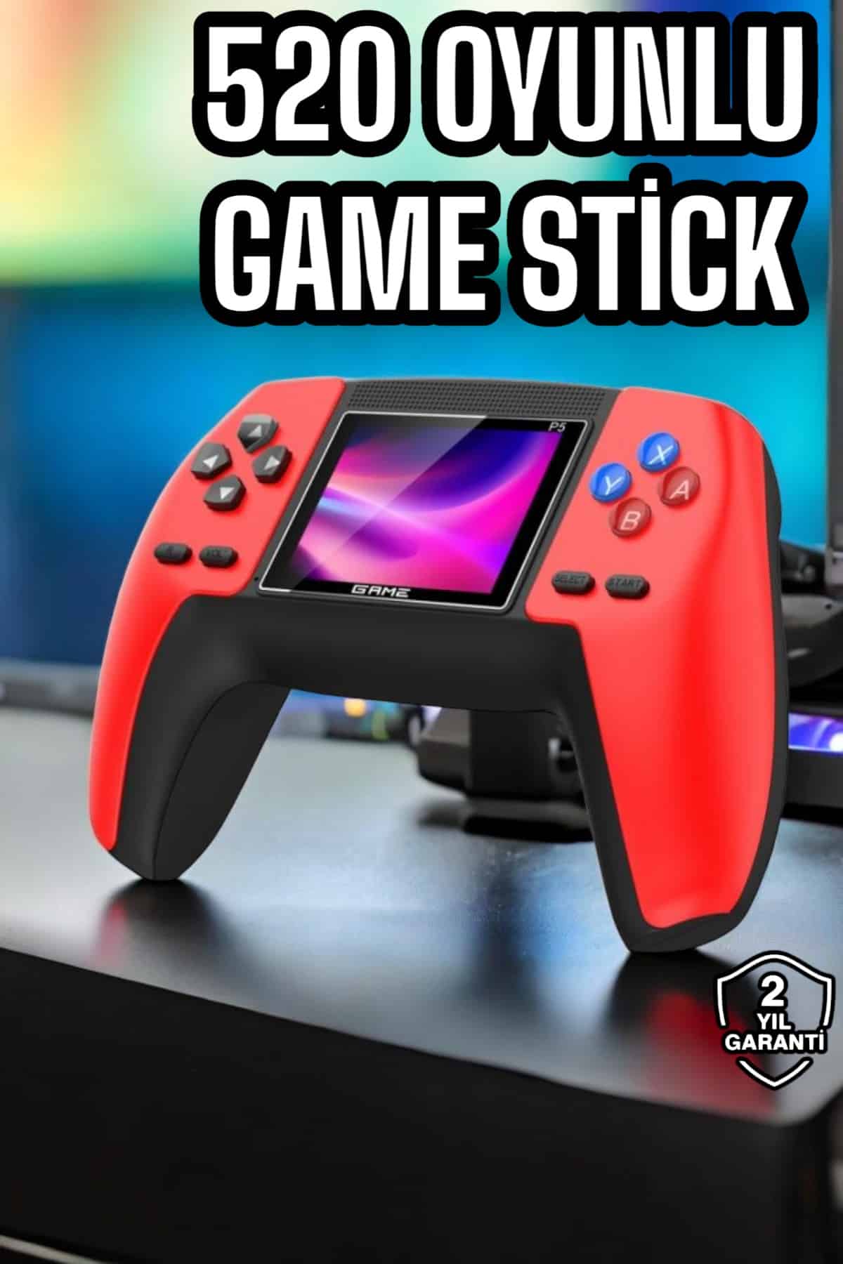 Gamepad 520 Retro Oyunlu Taşınabilir El Konsolu Atari - Lisinya