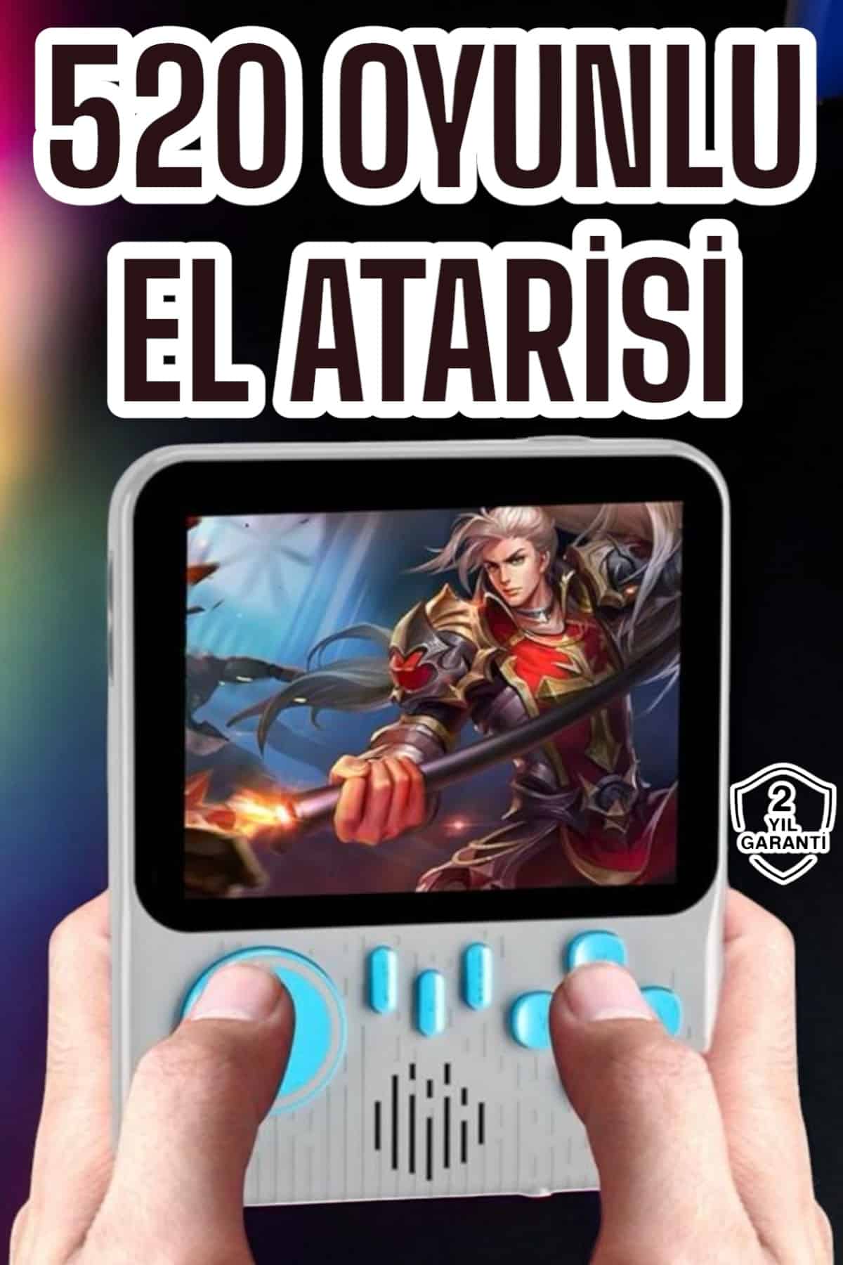 Oyun Konsolu Retro Oyun Konsolu Tv'ye Bağlanabilir Taşınabilir - Lisinya