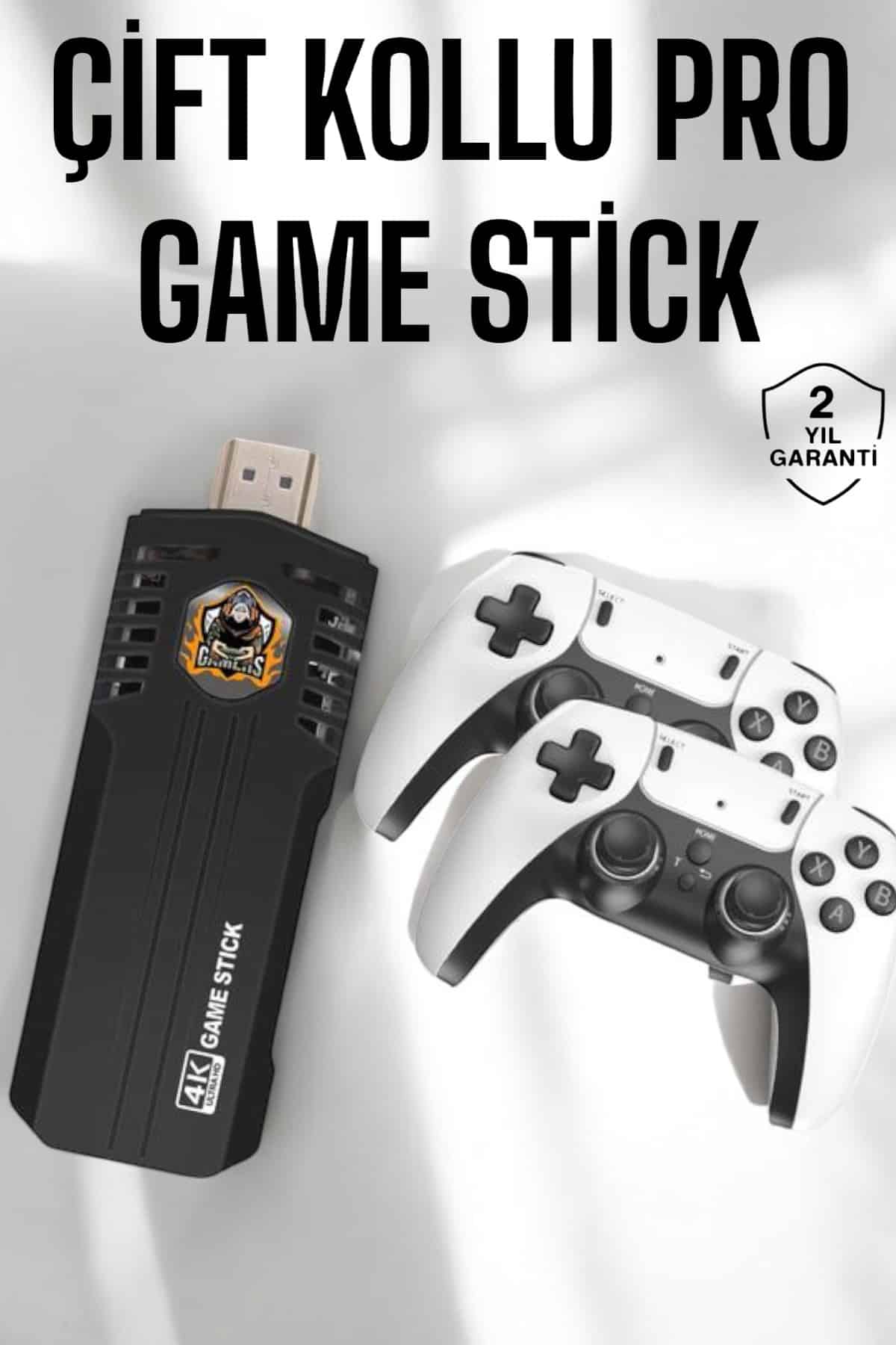 Joystick Çift Kollu Oyun Kolu Retro Oyun Yüksek Çözünürlüklü 3D Game - Lisinya