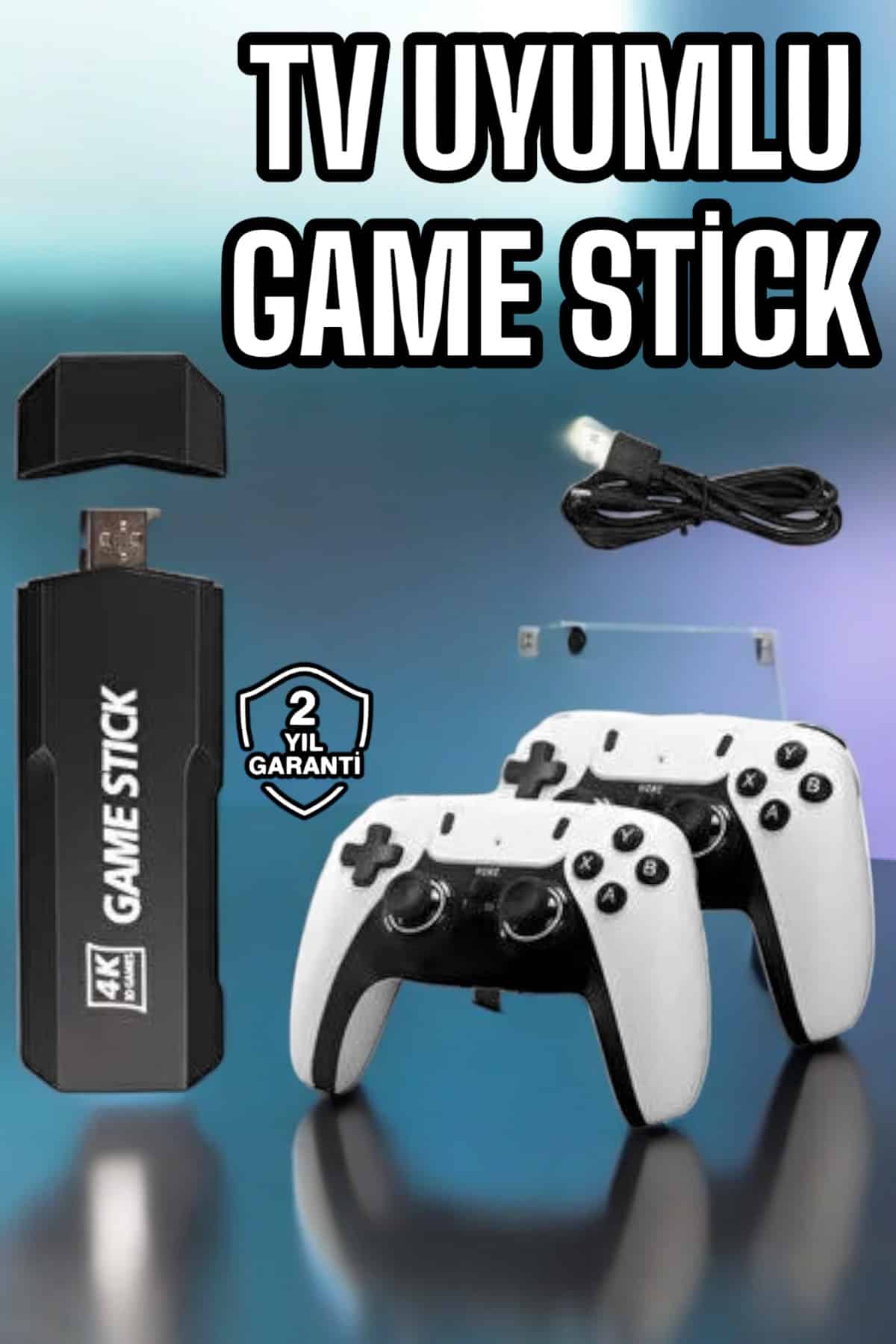 Game Stick Retro 8K ULTRA HD Video Oyun Konsolu Android Tv Özelliği - Lisinya