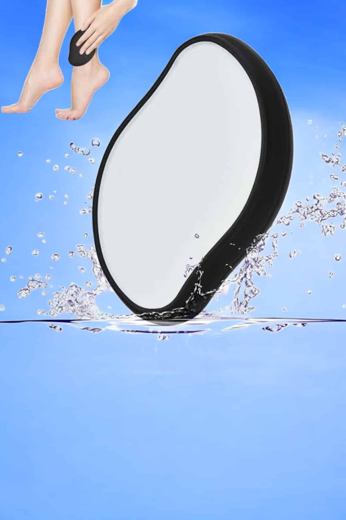 Epilasyon Aleti Bacaklar Kollar İçin Yıkanabilir Kristal Epilatör Tüy Silgi - Lisinya