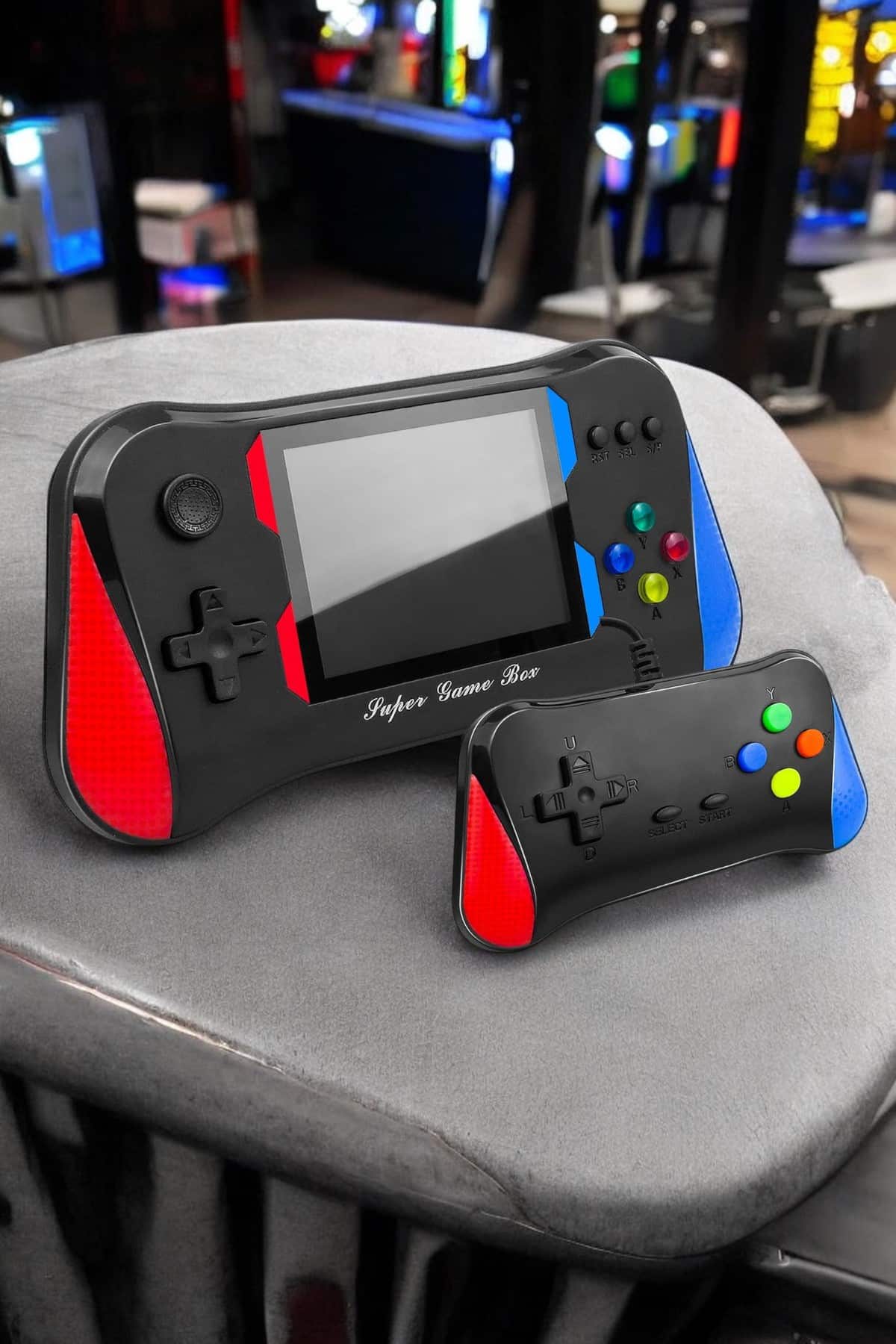 Gamepad Joystick 500 Oyunlu Retro Oyun Konsolu Tv Bağlantı Özellikli 2 Kişilik Destekli - Lisinya