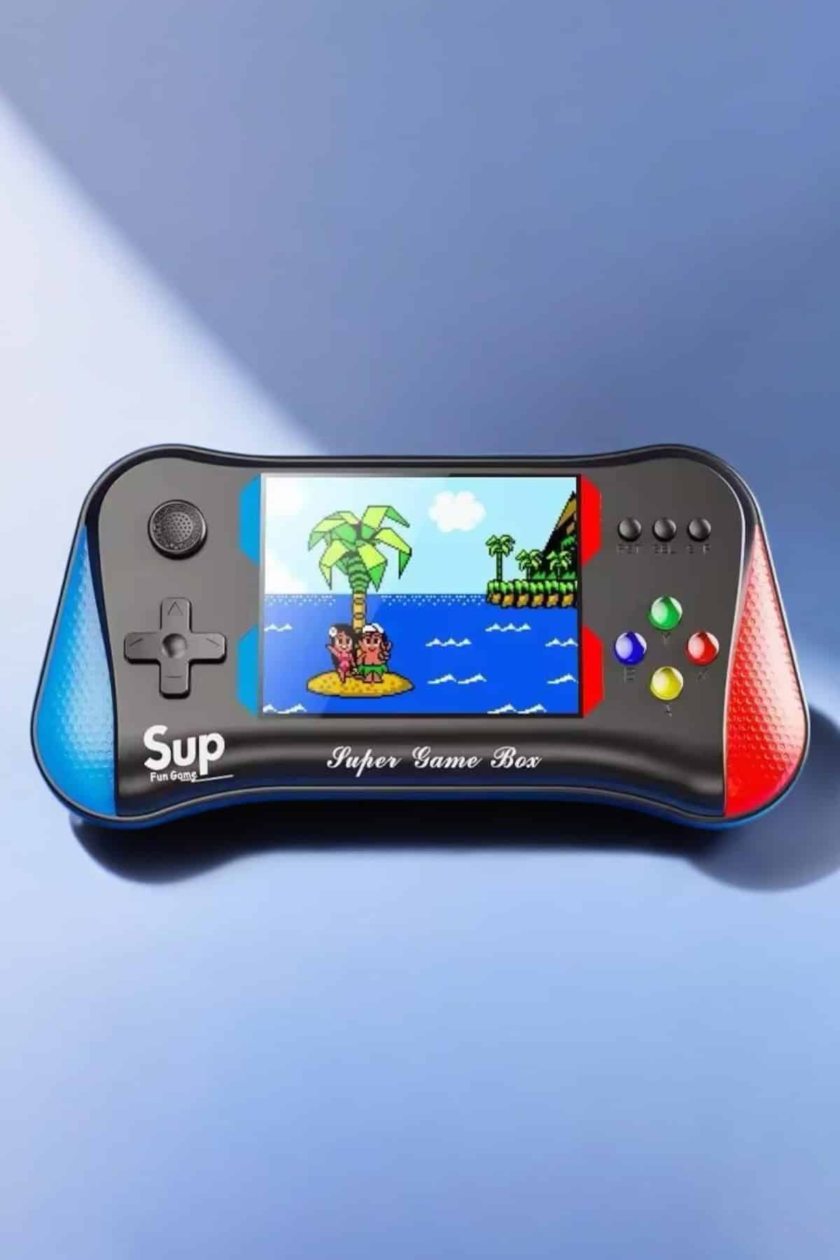 Gamepad Joystick 500 Oyunlu Retro Oyun Konsolu Tv Bağlantı Özellikli 2 Kişilik Destekli - Lisinya