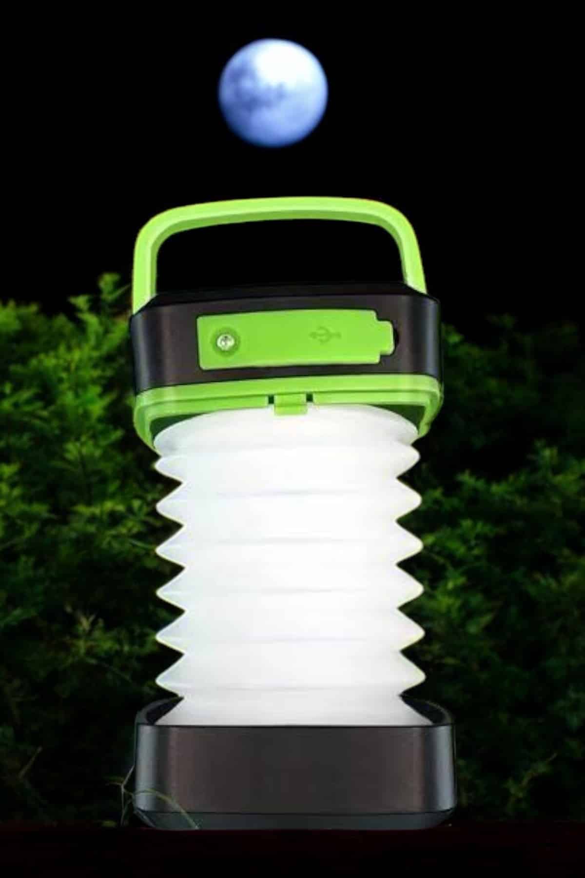 Led Lamba Kamp Lambası Hafif Taşınabilir Şarj Süreli Akordeon El Fenerli - Lisinya