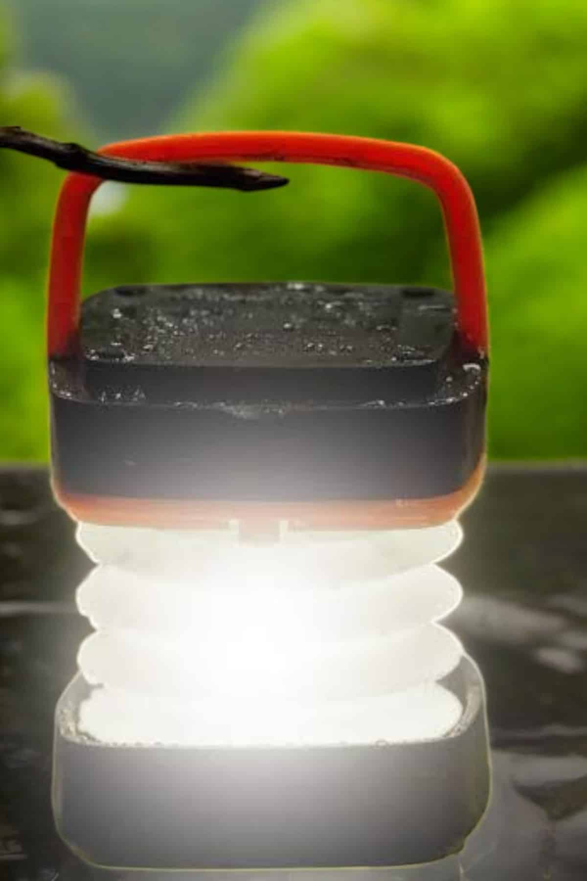 Led Lamba Kamp Lambası Hafif Taşınabilir Şarj Süreli Akordeon El Fenerli - Lisinya