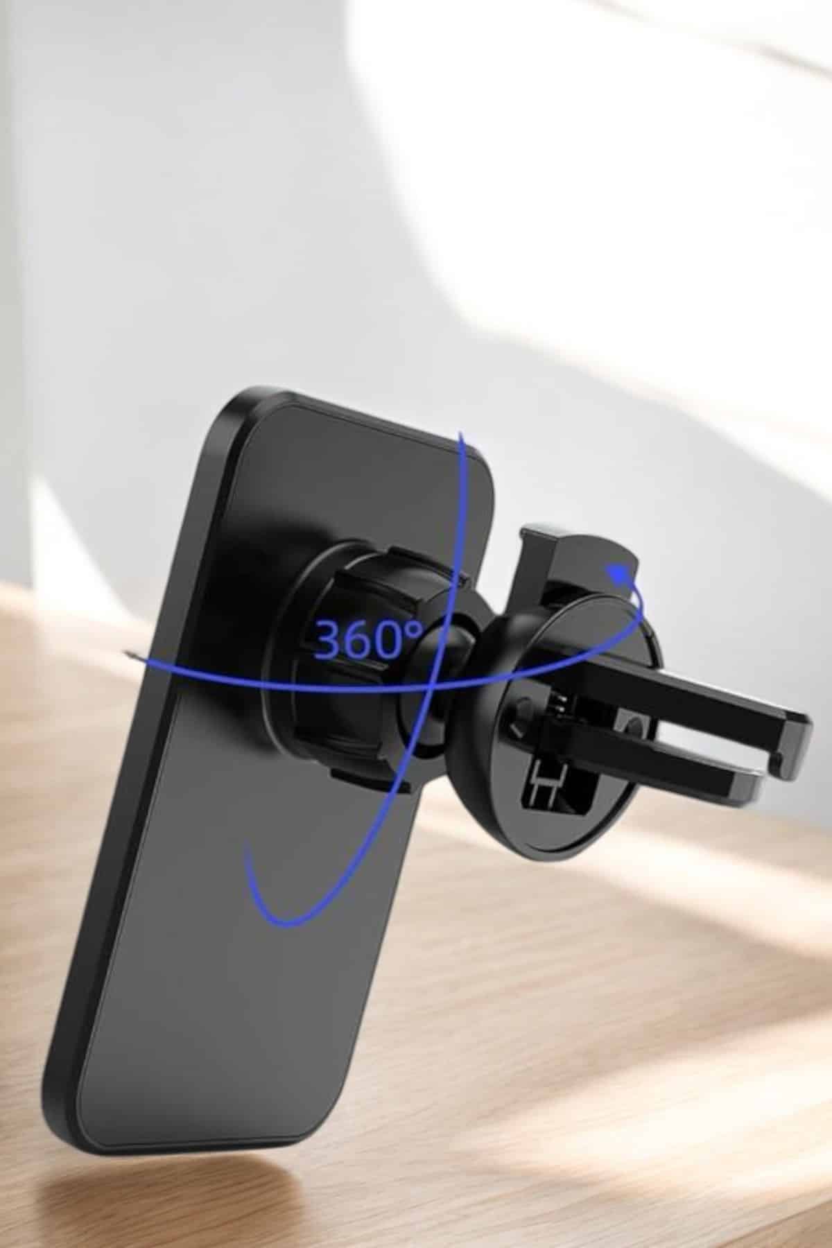 Kablosuz Şarj Aleti Magsafe Araç Içi Manyetik Şarj 15W İOS Uyumlu - Lisinya