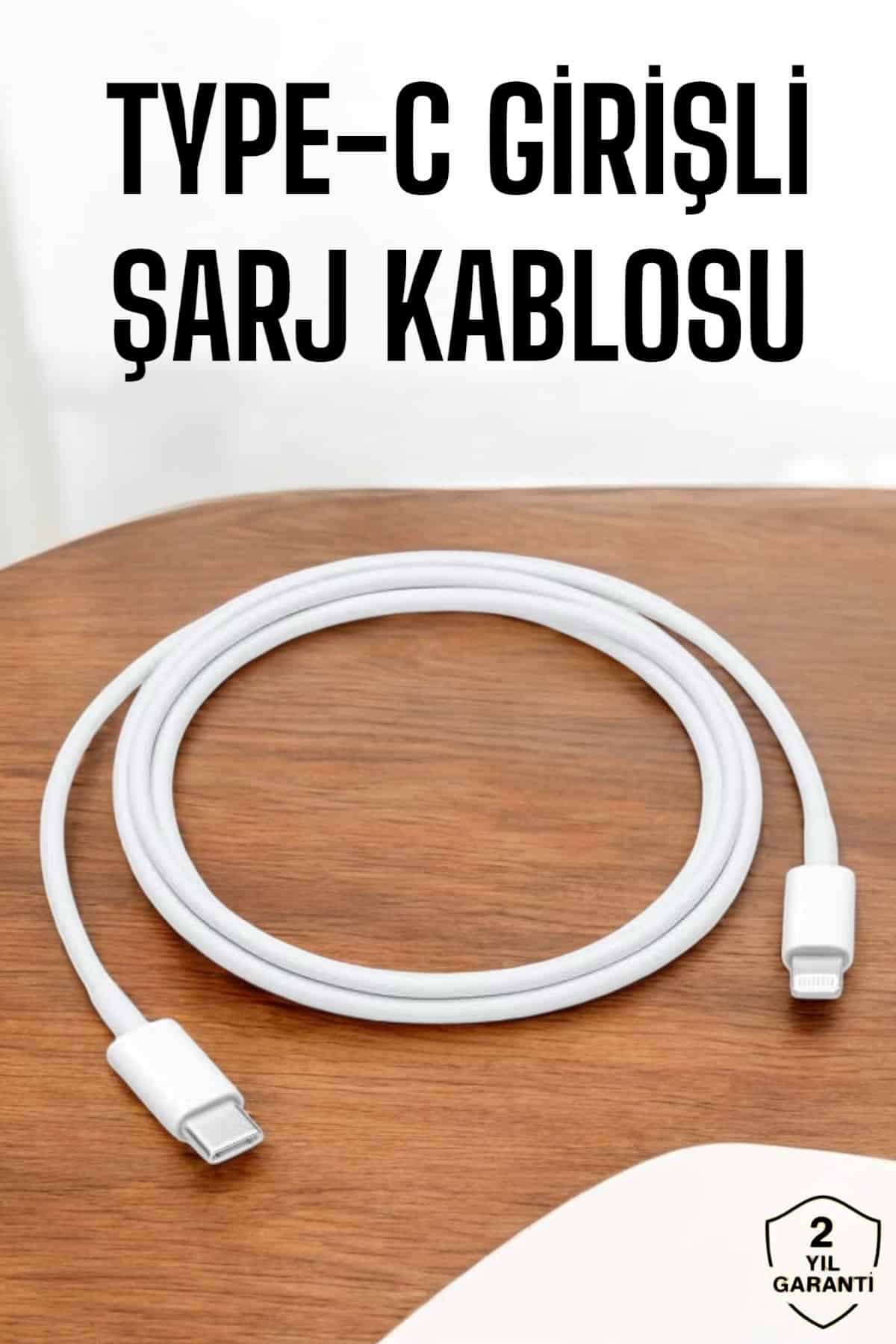 Iphone İOS Uyumlu Hızlı Şarj Kablosu Type C To Lightning 12 13 14 15 Pro Max - Lisinya