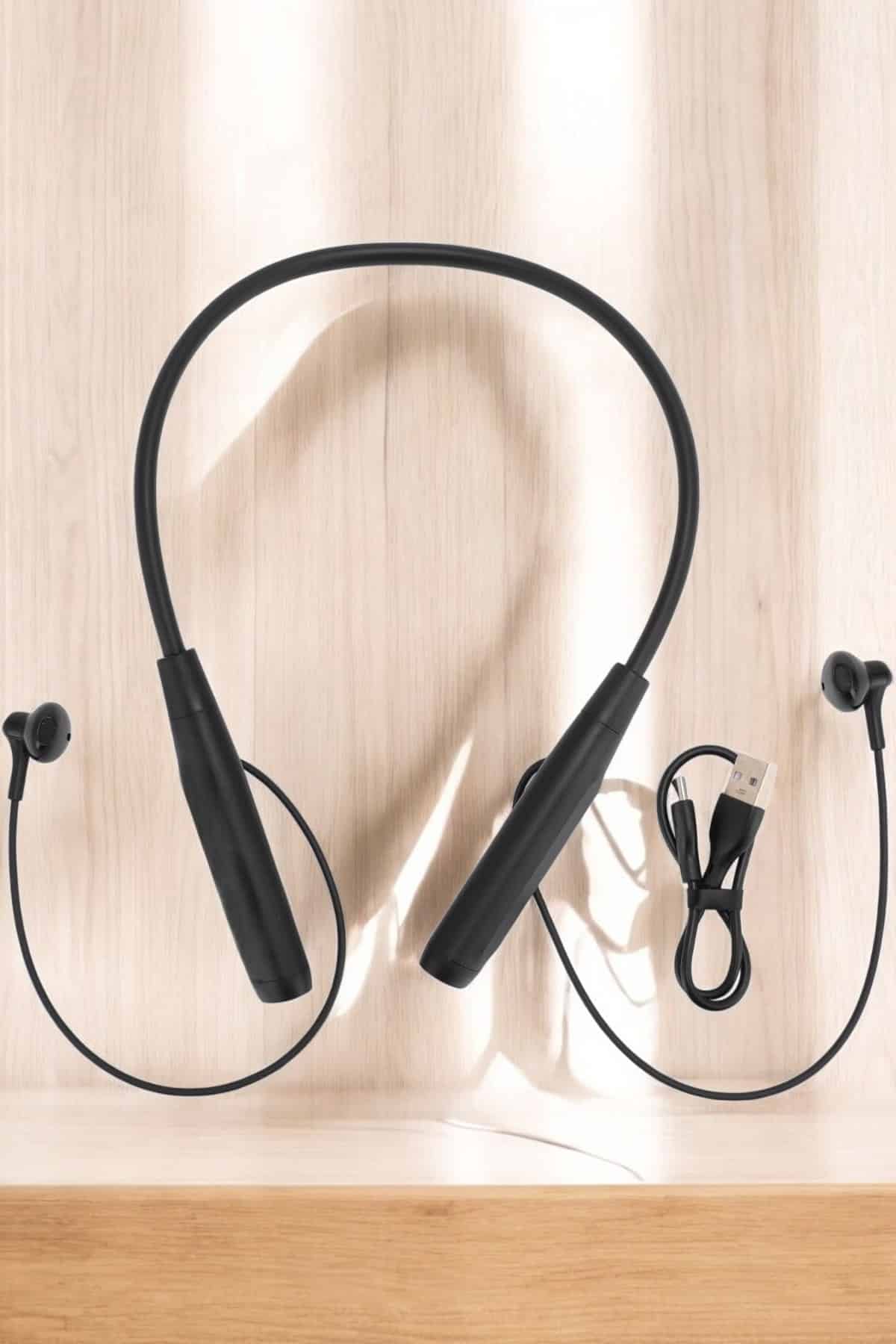 Yeni Nesil Bluetooth Kulaklık Kablolu Kulak İçi Dijital Göstergeli - Lisinya