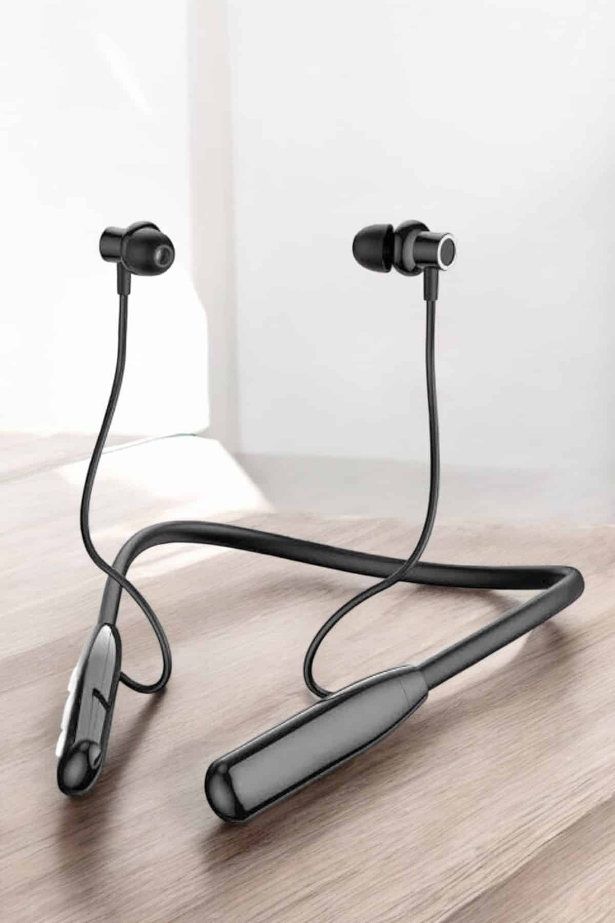 Boyun Bantlı Bluetooth Kulaklık Yüksek Ses Kaliteli 100 Saat Kulaklık - Lisinya