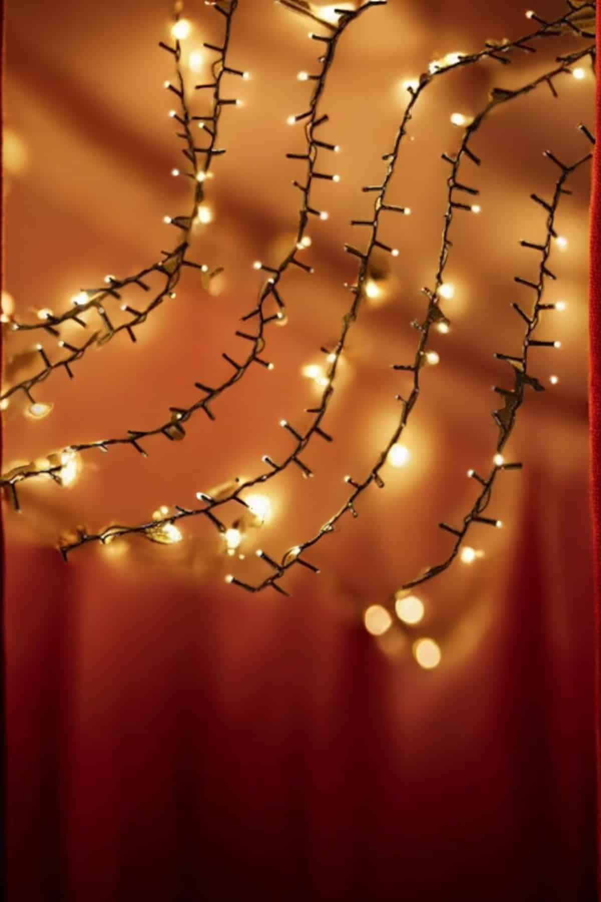 Led Işık 10 Metre Gün Işığı Parlak ve Doğal Ağaç Süsleme - Lisinya