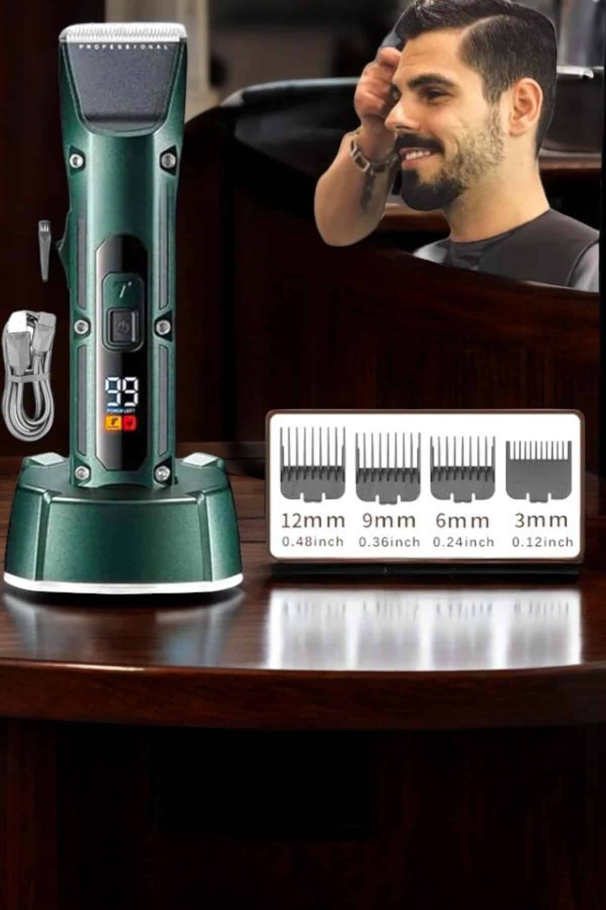 Tıraş Makinesi Uzun Pil Ömrü Şarjlı Günlük Tıraş Makinesi - Lisinya