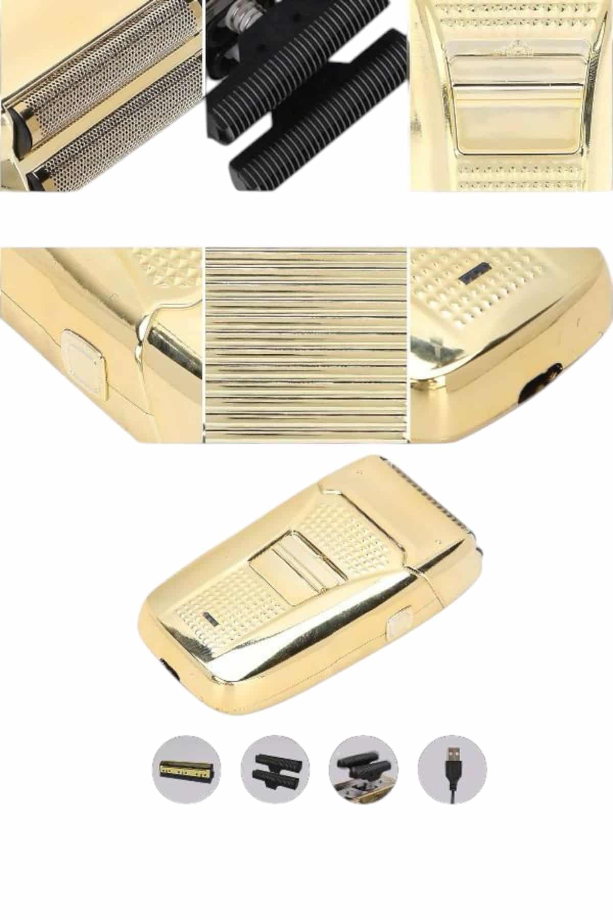 Tıraş Makinesi Sinek Kaydı Saç Sakal ve Vücut Tıraşına Uygun - Lisinya