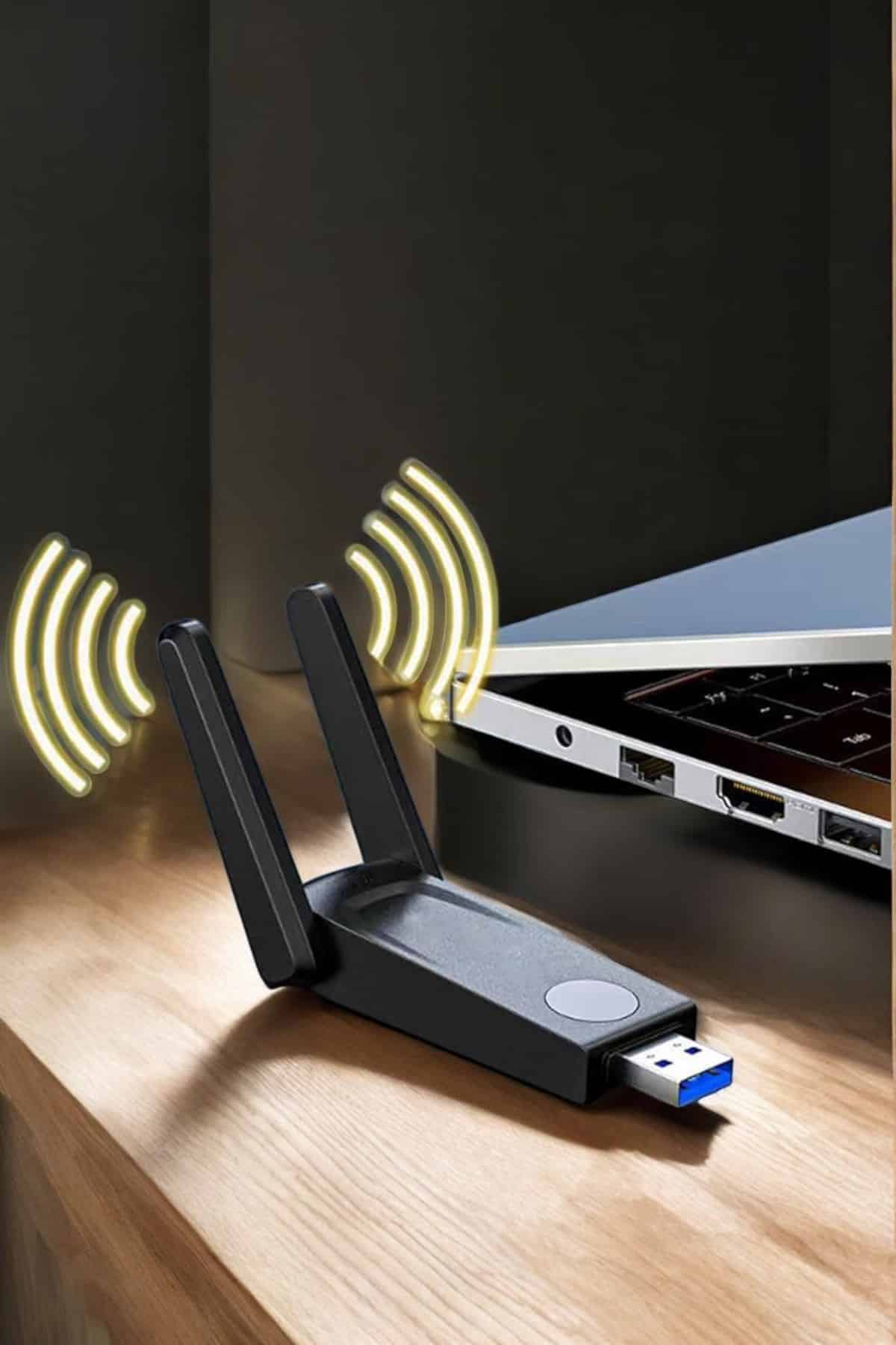 Dual Band Wifi Alıcı Adaptör USB 3.0 Destekli - Lisinya