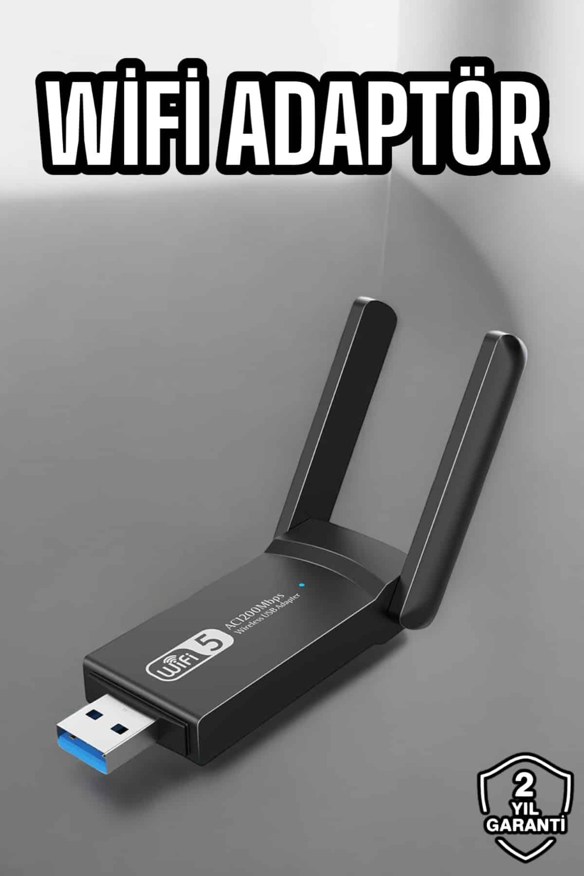 Wifi Alıcı Wifi Adaptörü USB Girişli 3.0 - Lisinya Wifi Alıcı Wifi Adaptörü USB Girişli 3.0 - Lisinya