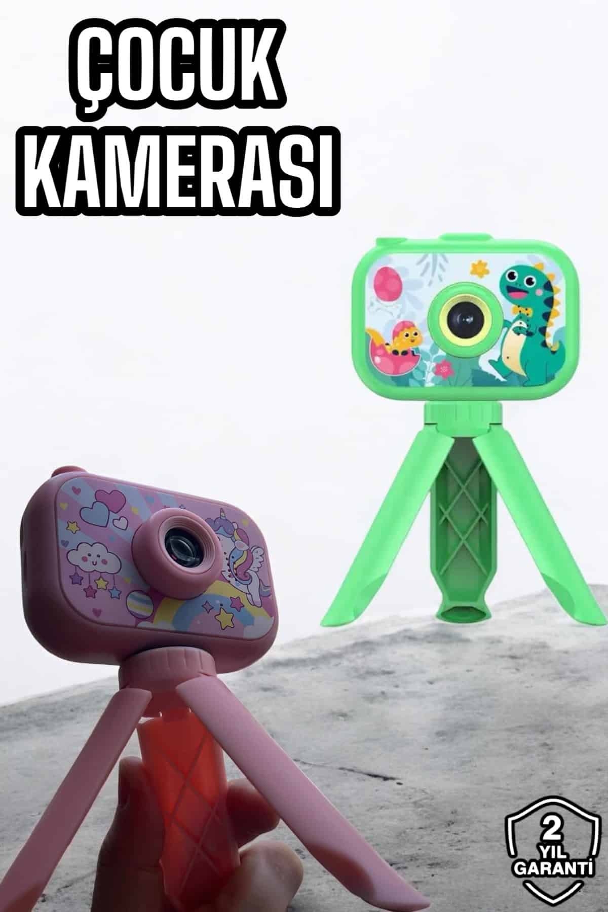 Çocuklara Özel Dijital LCD Ekran 1080P HD Görüntü Kaliteli - Lisinya