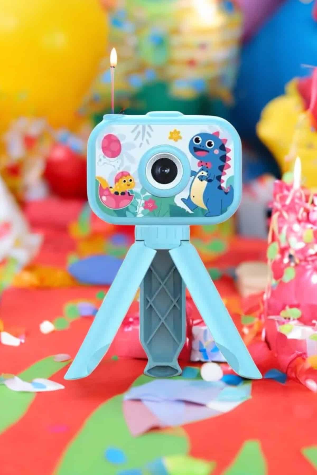 Ayaklı Mini Fotoğraf Makinesi Çocuk Için Eğitici Video Kamera - Lisinya