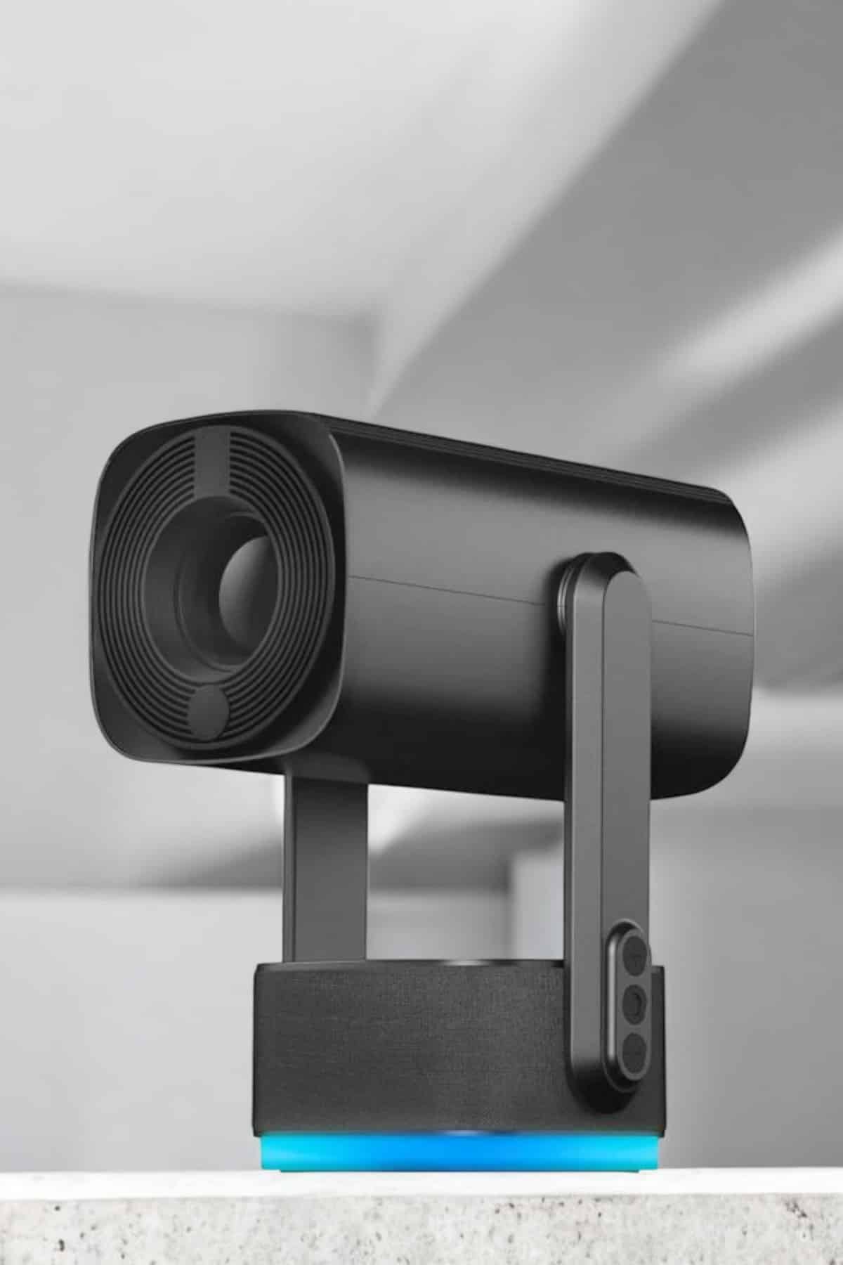 Akıllı Projeksiyon Powerbankli Taşınabilir Sinema Projektörü 4k HD Kaliteli - Lisinya