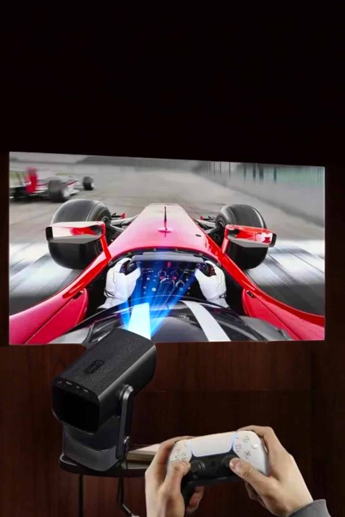 Taşınabilir Sinema Oyun Projektörü Akıllı Projeksiyon Android 11 - Lisinya