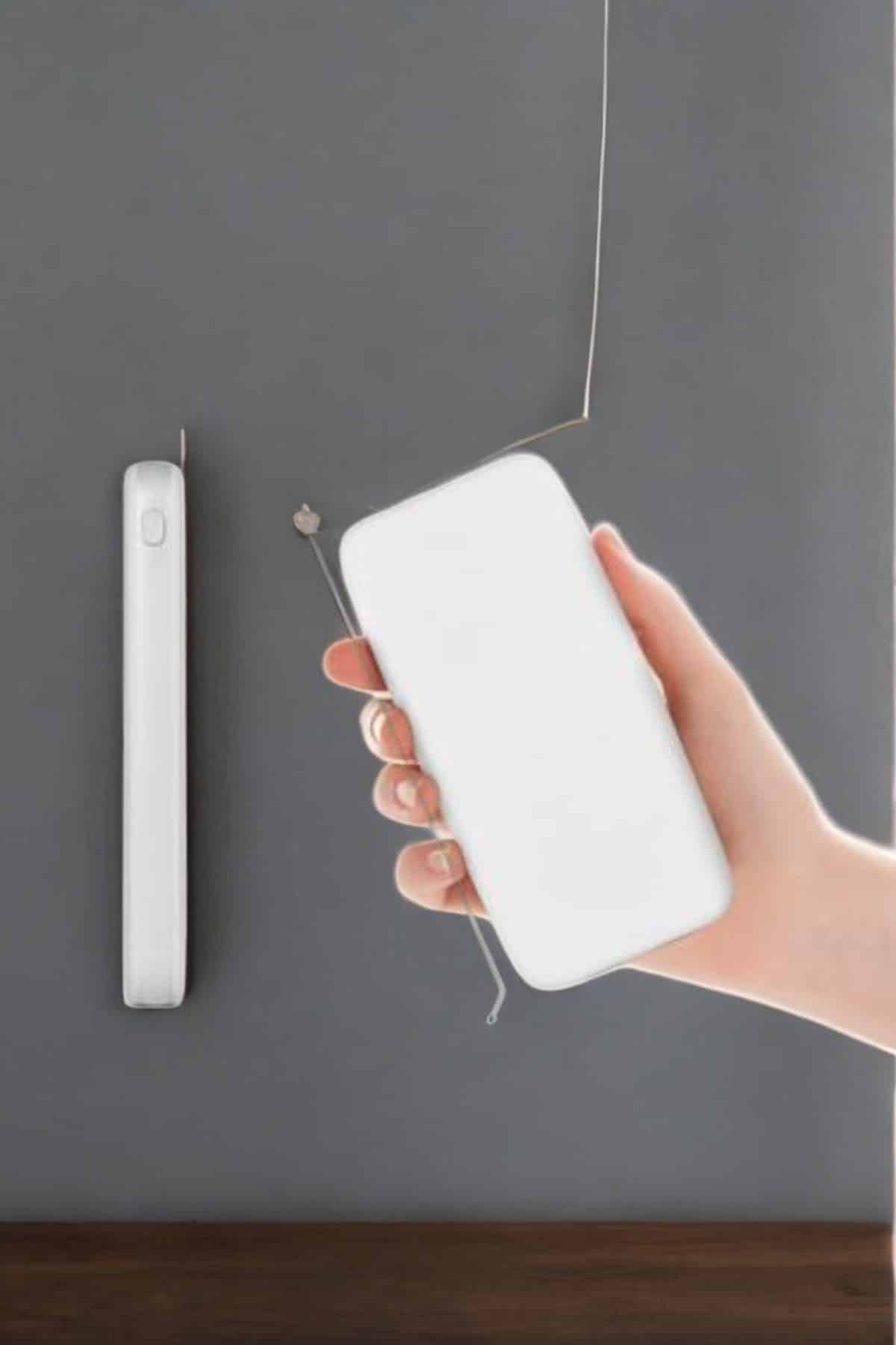 Kablosuz Şarj Aleti Hızlı Şarj Taşınabilir 5000 Mah - Lisinya