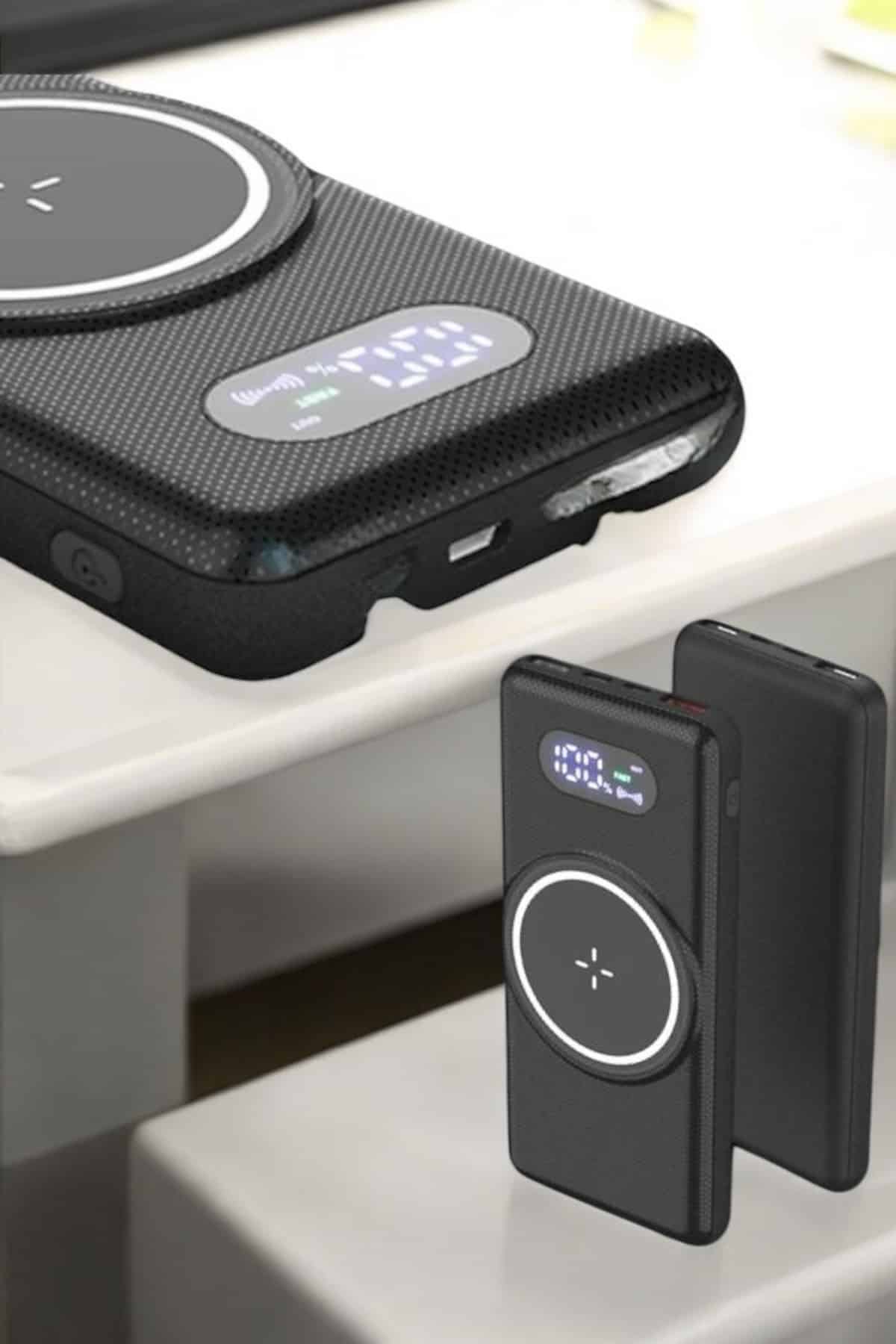 Powerbank Taşınabilir 10.000 Mah Hızlı Şarj Dijital Göstergeli - Lisinya