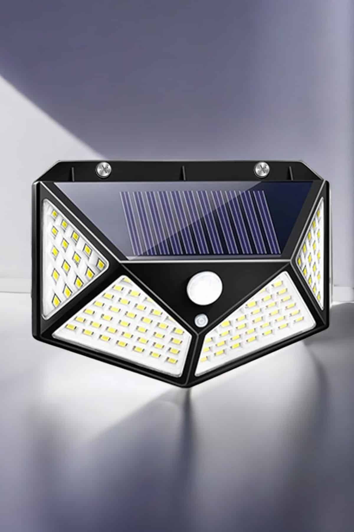 Güneş Enerjili Bahçe Aydınlatma Lambası Solar 100 Led Lamba - Lisinya Güneş Enerjili Bahçe Aydınlatma Lambası Solar 100 Led Lamba - Lisinya