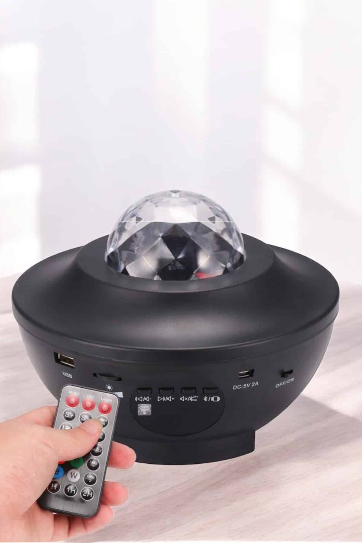 Projektör Yıldız Gece Lambası Disko Topu Bluetooth Bağlantılı Taşınabilir Şarjlı - Lisinya Projektör Yıldız Gece Lambası Disko Topu Bluetooth Bağlantılı Taşınabilir Şarjlı - Lisinya