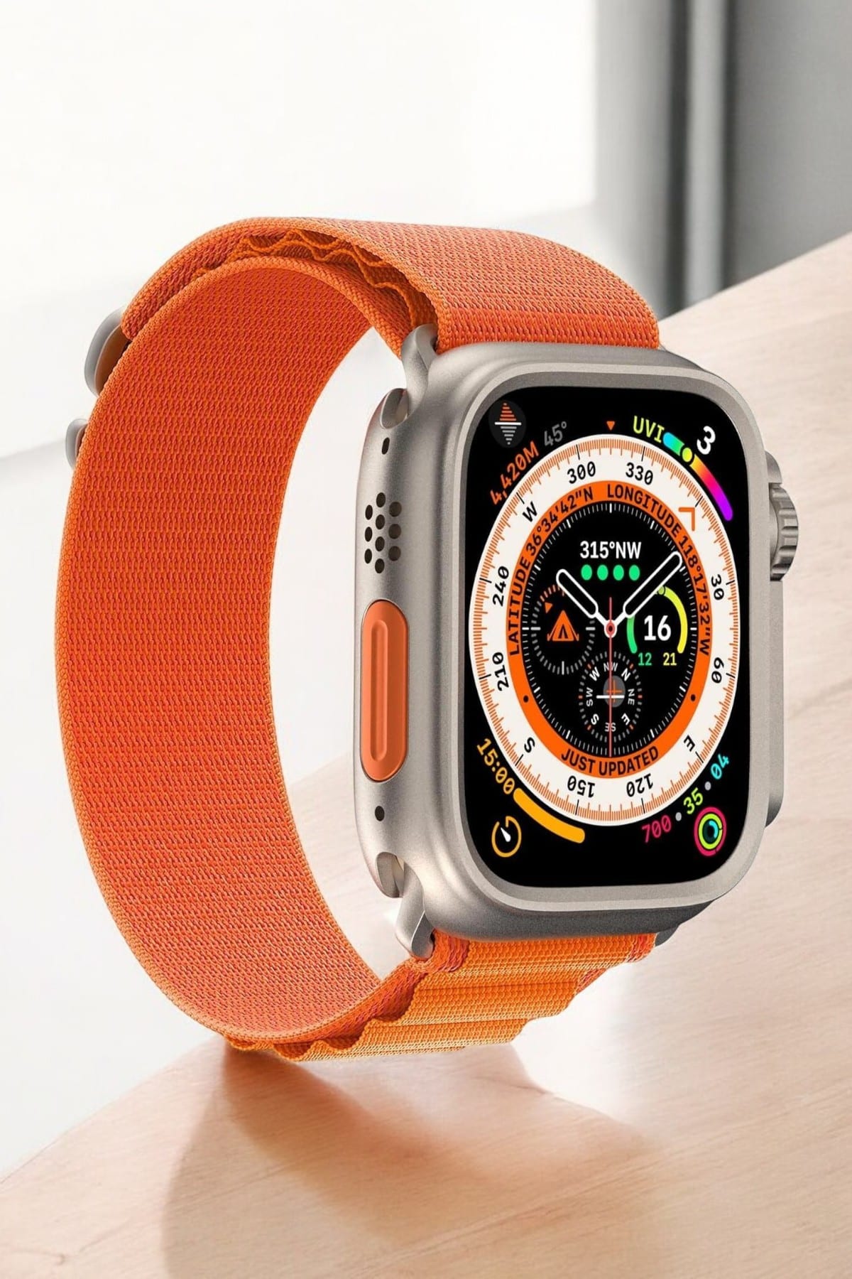 Akıllı Saat NFC ve GPS Uyumlu Uyku ve Sağlık Takibi Sesli Görüşme - Lisinya