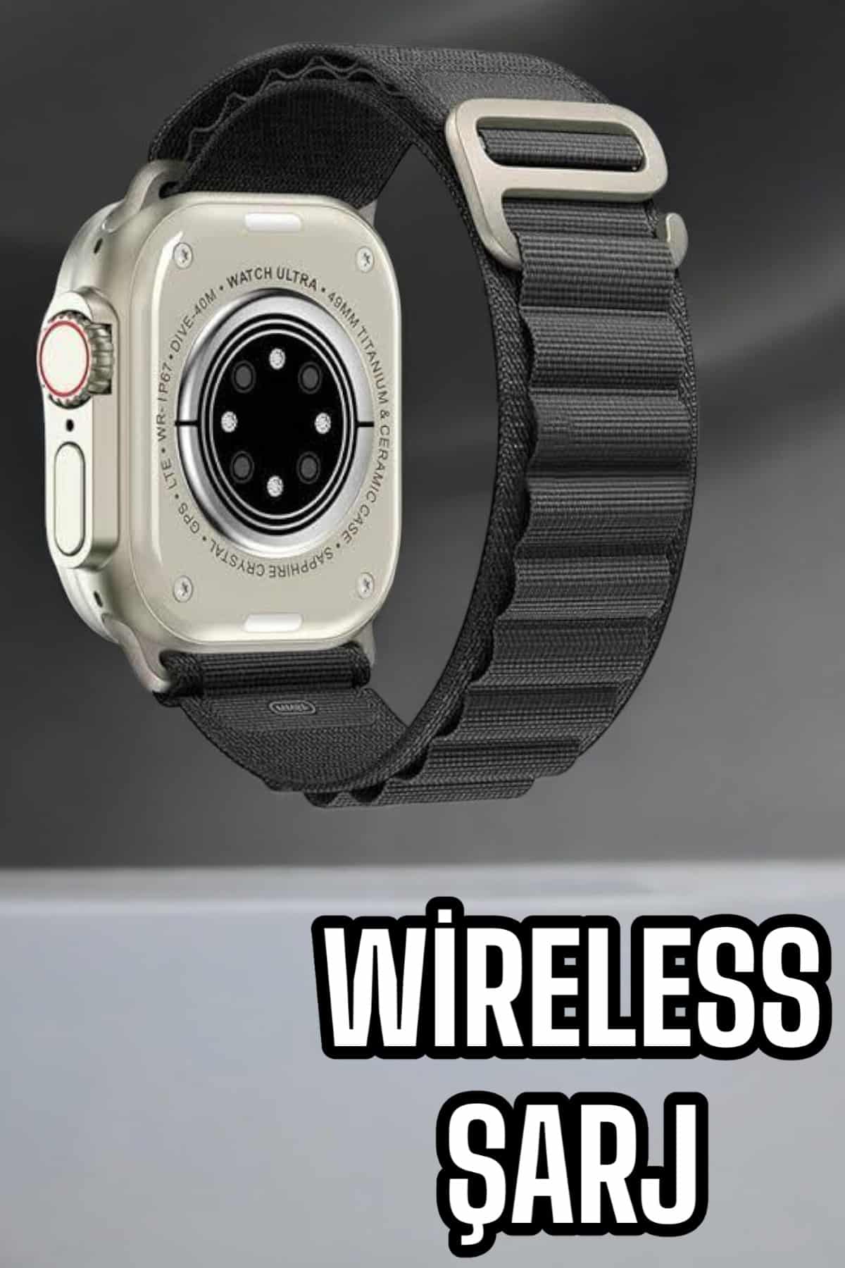 Akıllı Saat NFC ve GPS Uyumlu Uyku ve Sağlık Takibi Sesli Görüşme - Lisinya