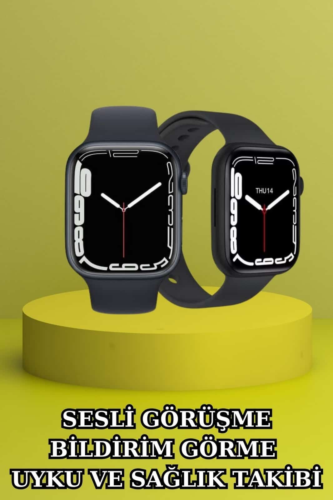 3.Nesil TWS Bluetooth Kulaklık ve Dokunmatik Ekran Akıllı Saat Sesli Görüşme - Lisinya