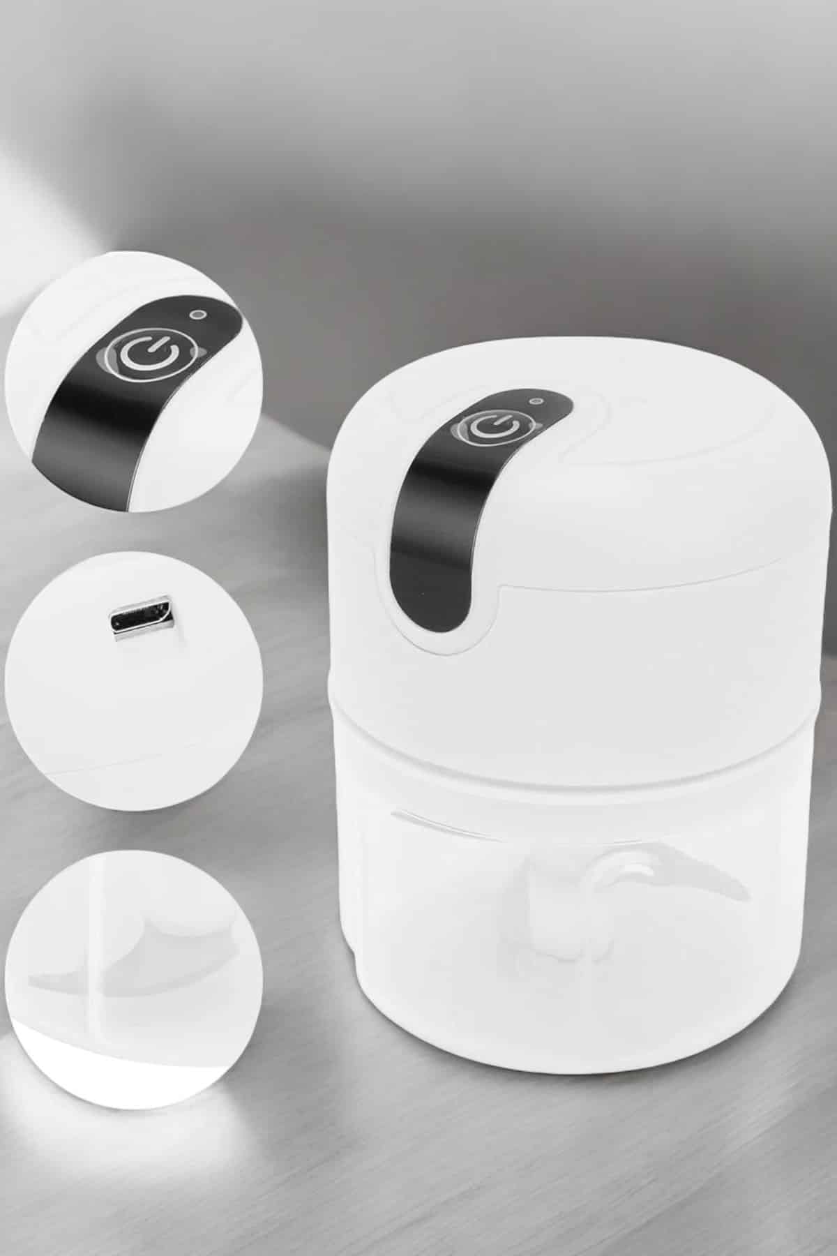 El Rondosu Mini Şarjlı Doğrayıcı Taşınabilir 250 ml - Lisinya