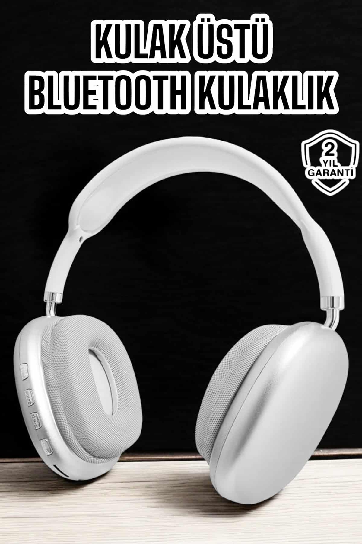 P9 Plus Kablosuz Kulak Üstü Bluetooth Kulaklık Beyaz Yüksek Ses Kaliteli - Lisinya P9 Plus Kablosuz Kulak Üstü Bluetooth Kulaklık Beyaz Yüksek Ses Kaliteli - Lisinya