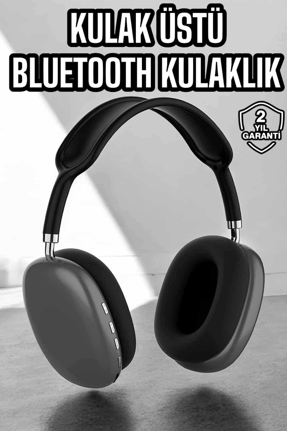 P9 Plus Kulaklık Siyah Bluetooth Bağlantılı Kulak Üstü Kablosuz ANC Özelliği - Lisinya P9 Plus Kulaklık Siyah Bluetooth Bağlantılı Kulak Üstü Kablosuz ANC Özelliği - Lisinya