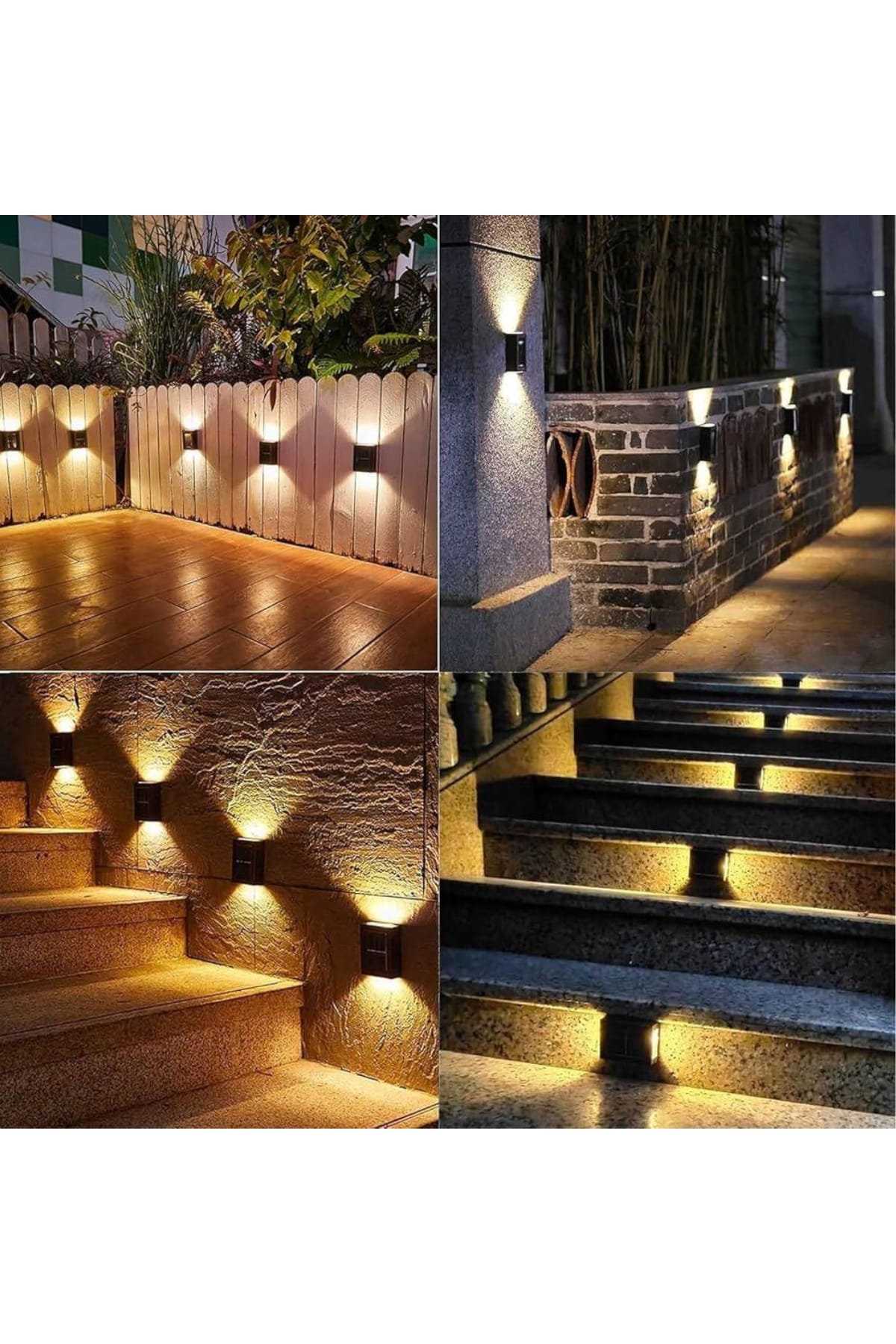 Bahçe Aydınlatması Solar Güneş Enerjili Dekoratik Led Işıklı Lamba - Lisinya