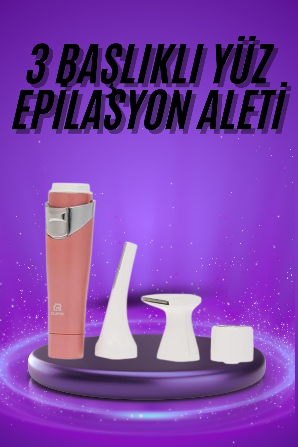 Tüm Cilt Tipleri Için 3 Başlıklı Yüz Çene Kıl Tüy Alma Tüm Cilt Tiplerine Uygun - Lisinya