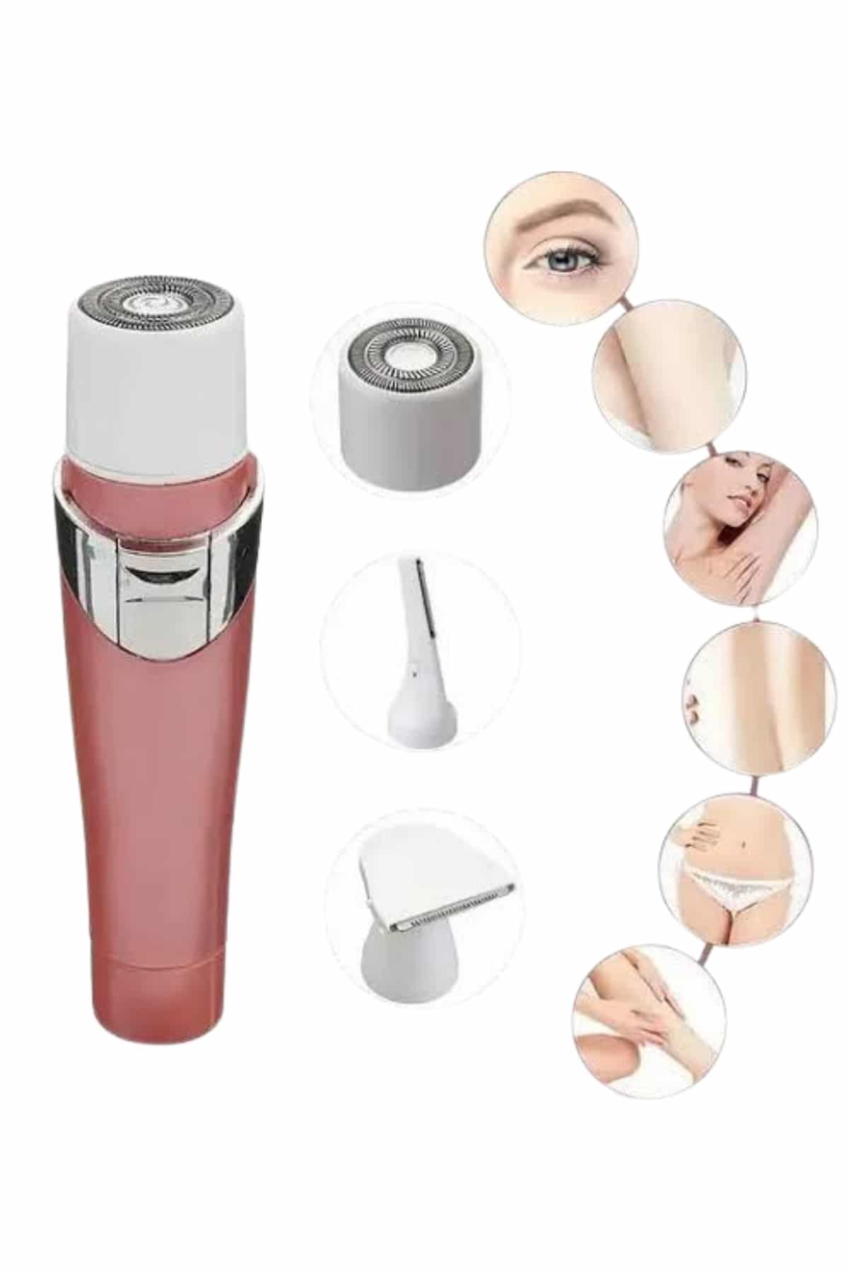 Tüm Cilt Tipleri Için 3 Başlıklı Yüz Çene Kıl Tüy Alma Tüm Cilt Tiplerine Uygun - Lisinya