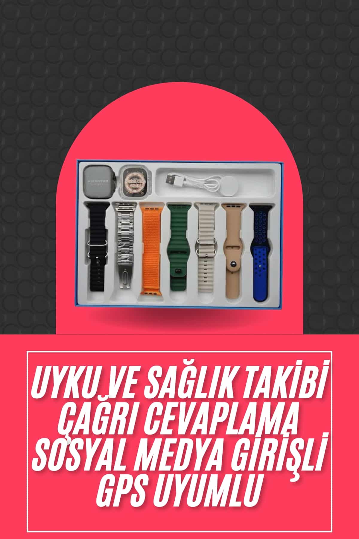 Akıllı Saat Unisex Akıllı Saat Çoklu Kordon Seçeneği Çelik Kordon Plastik Kordon - Lisinya