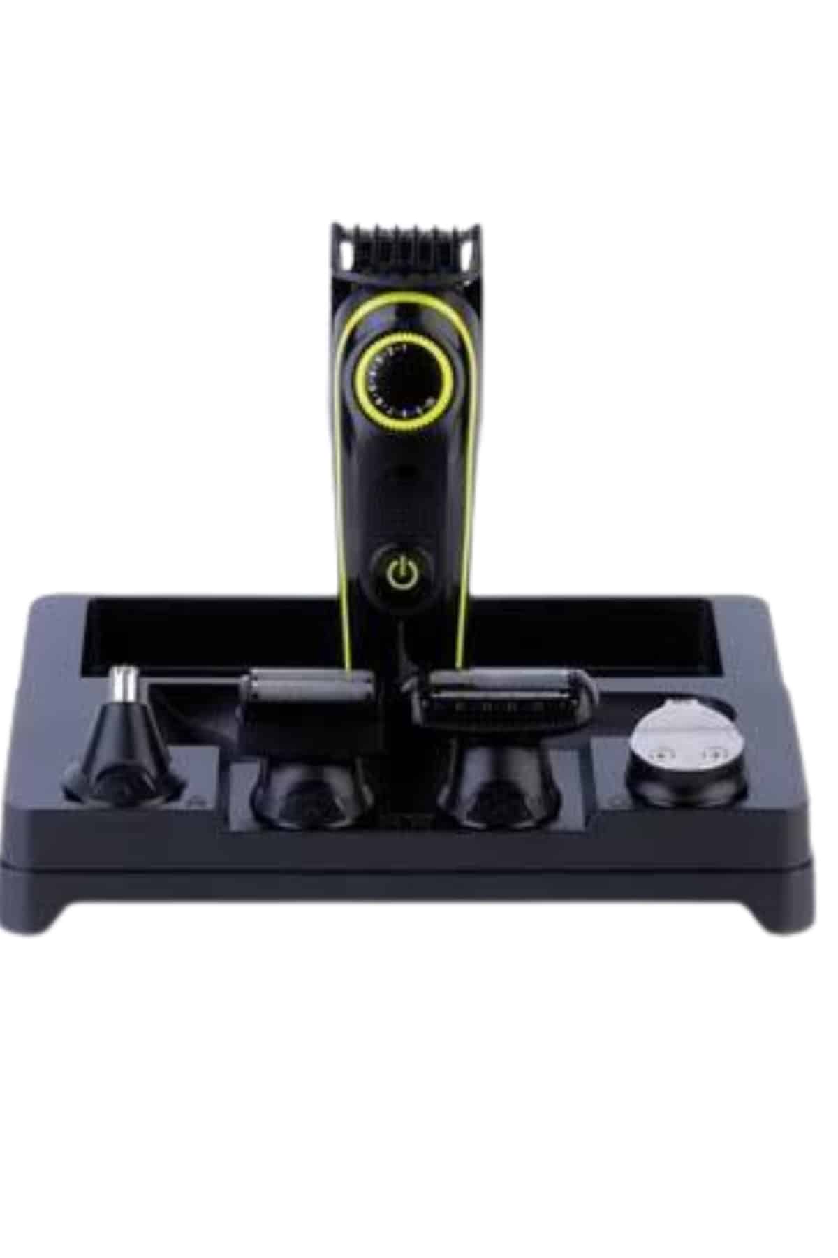 Saç Sakal Vücut Tıraş Makinesi 5in1 Kablosuz Burun Kulak Tıraş Makinesi - Lisinya