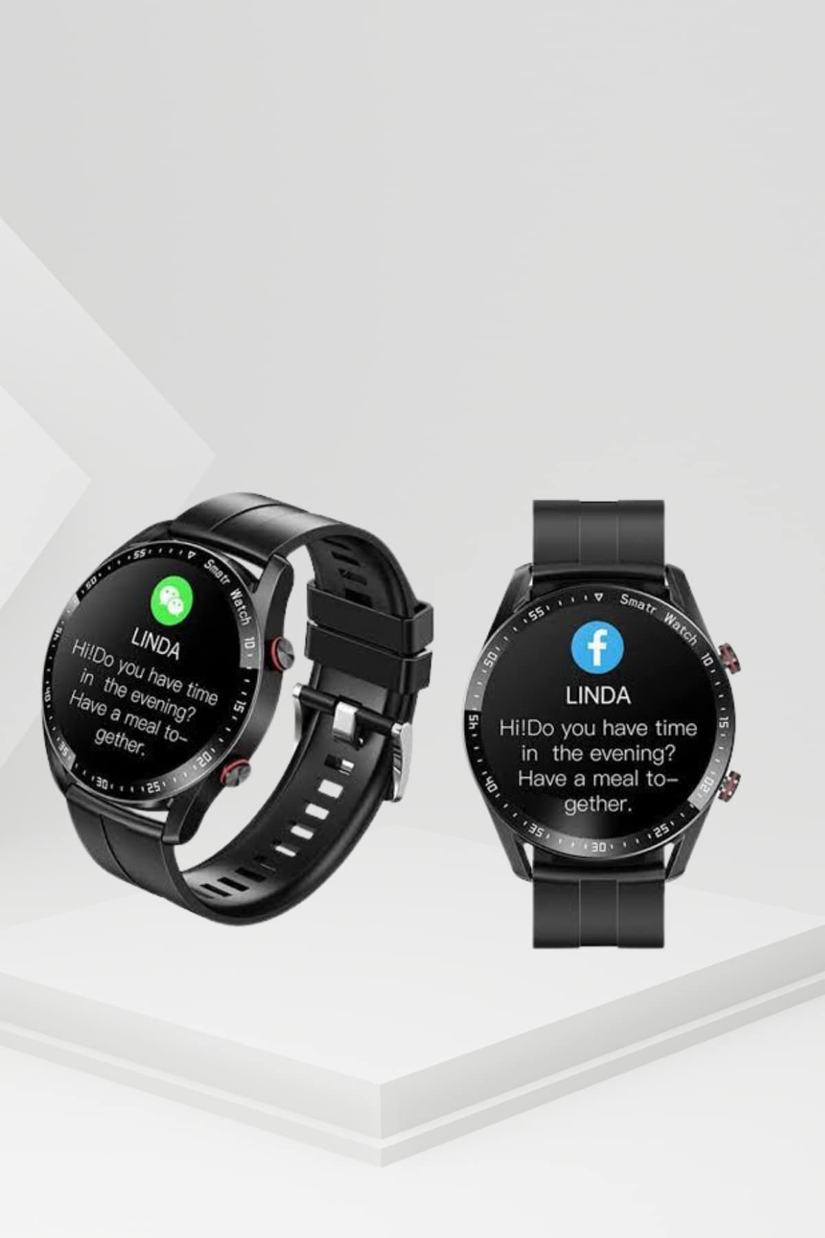 Akıllı Saat Yeni Model Sesli Asistan Bildirim Görme Bluetooth Bağlantılı Müzik Dinleme - Lisinya