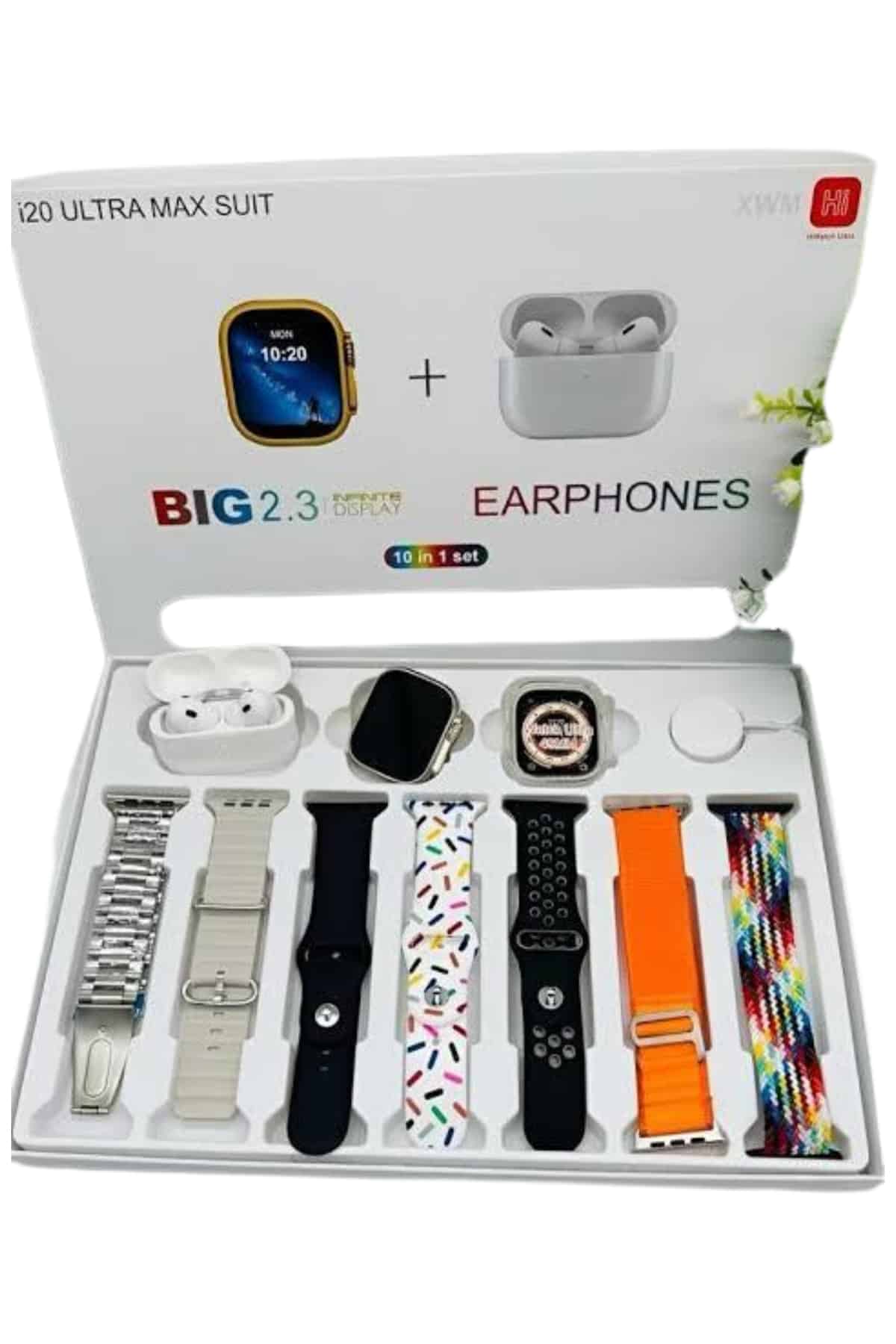 Akıllı Saat Bluetooth Kulaklık Adımsayar Sağlık Takibi Çağrı Cevaplama - Lisinya