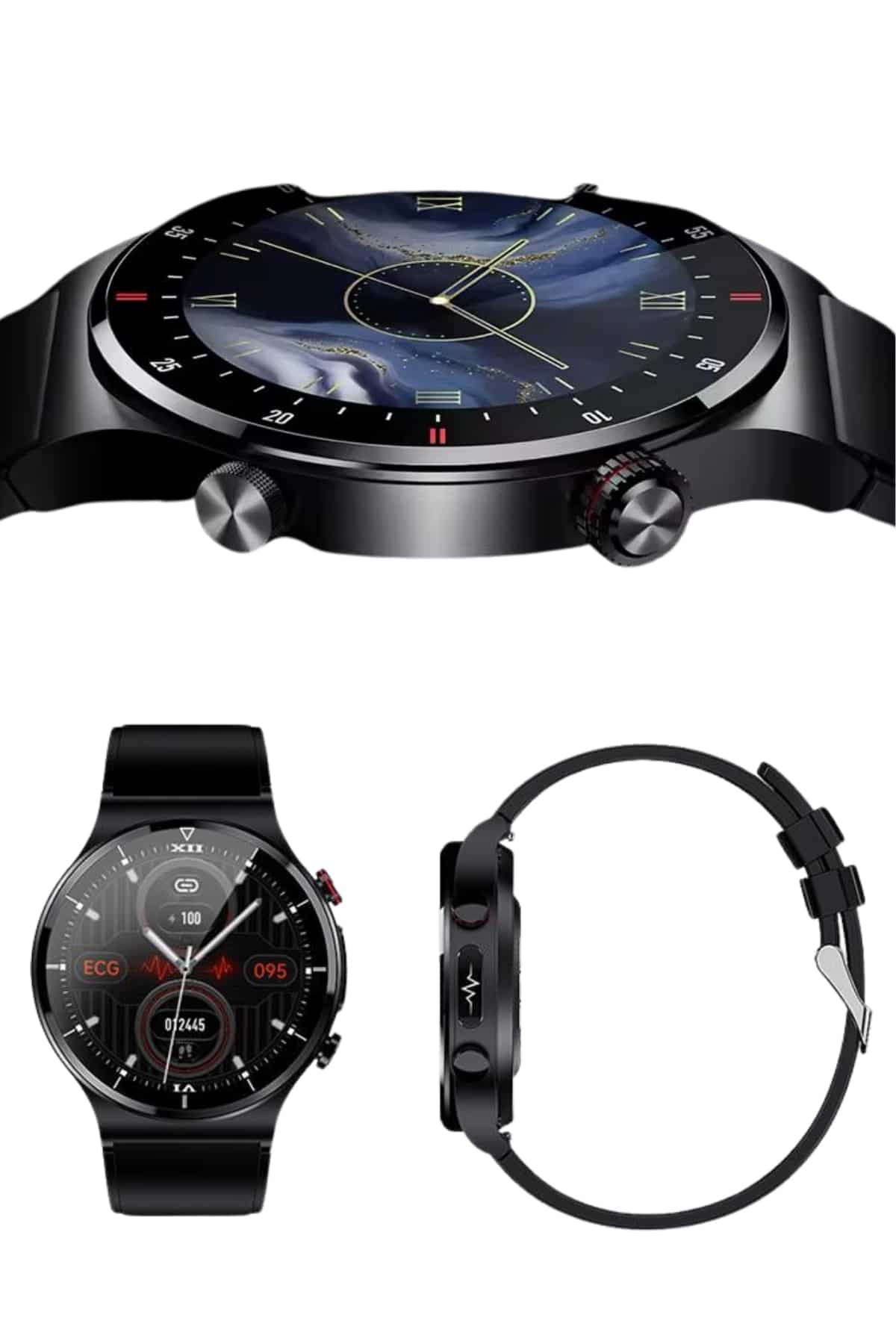 Akıllı Saat Uyku ve Sağlık Takibi NFC Uyumlu Bluetoooth Bağlantılı Android İOS Uyumlu - Lisinya