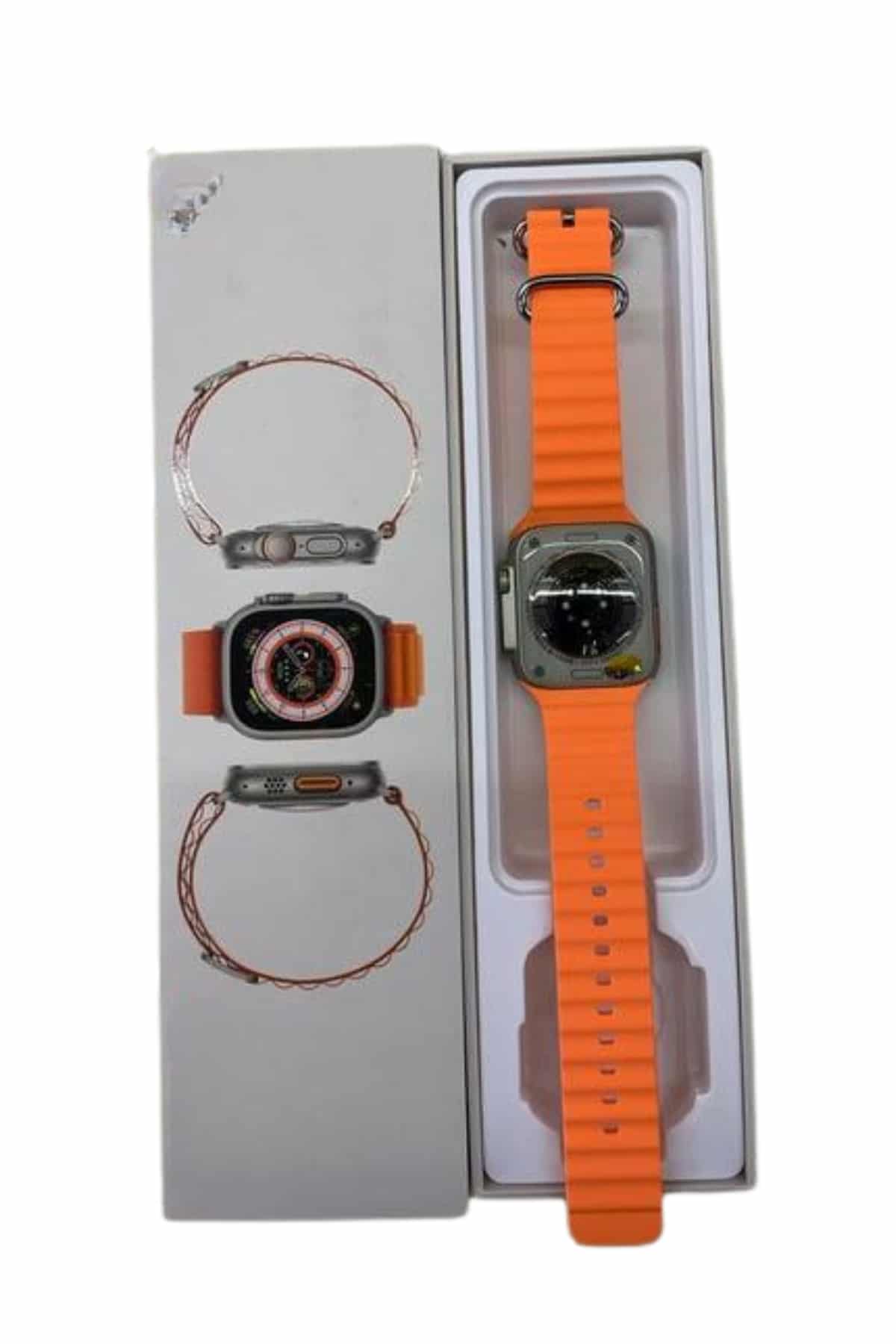 Akıllı Saat Android ve İOS Uyumlu 49 MM NFC Özelliği GPS Takibi - Lisinya