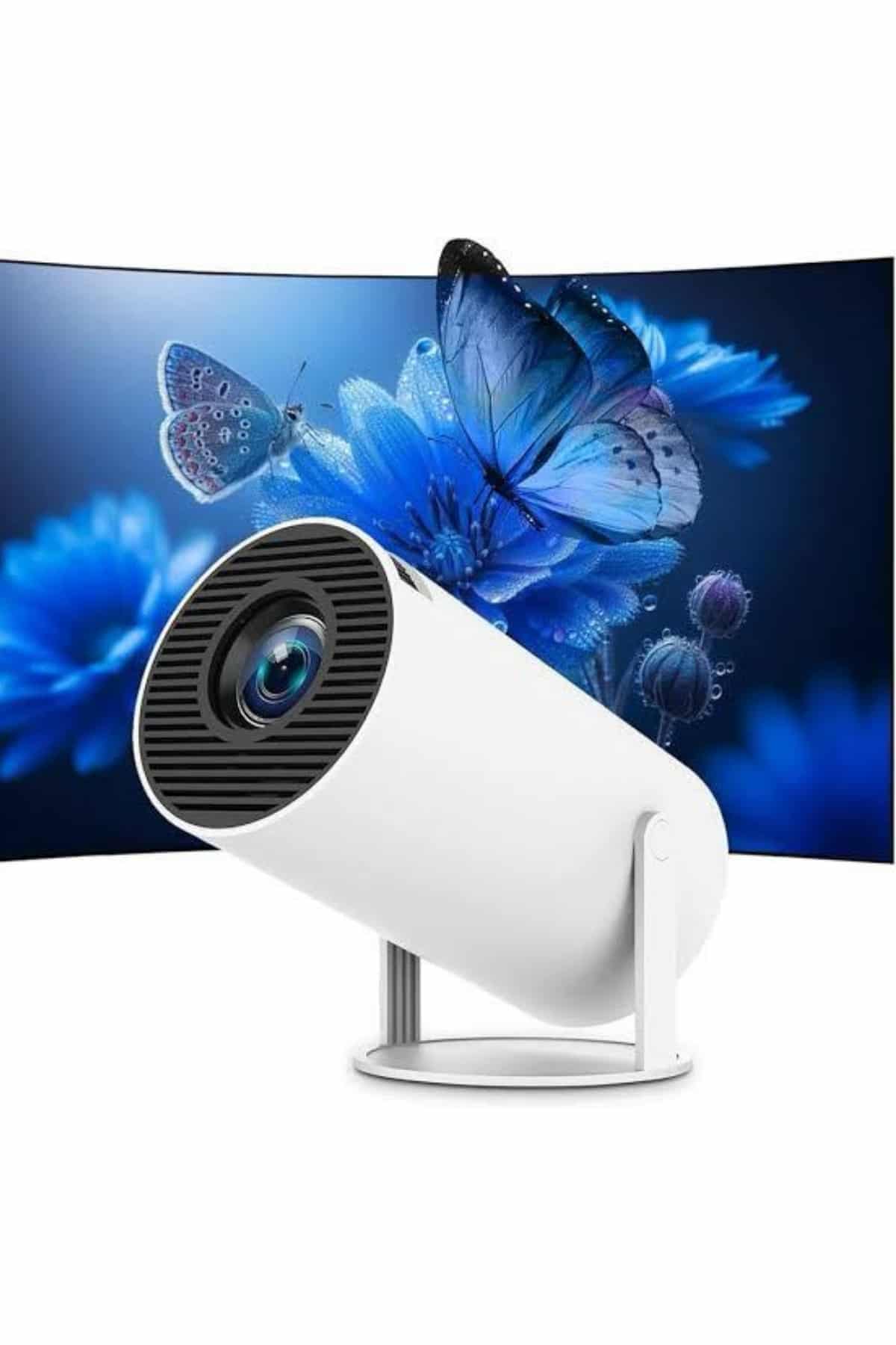 Ayaklı Projeksiyon Taşınabilir Mini Projektör Sinema Projektörü Android - Lisinya